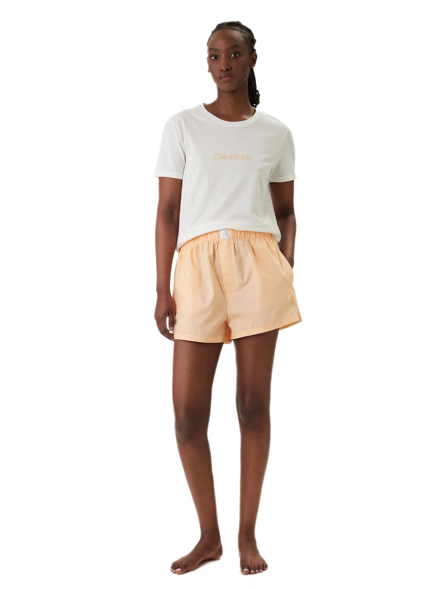 Calvin Klein Kadın Kısa Kollu Şortlu Pijama Takımı LV00QS7655