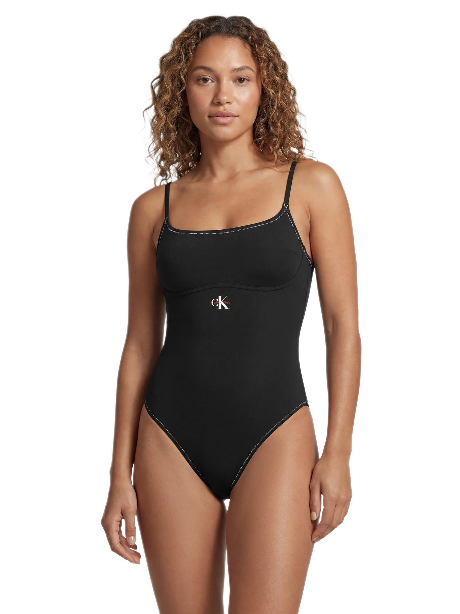 Calvin Klein Kadın Siyah Mayo LV00Q61217