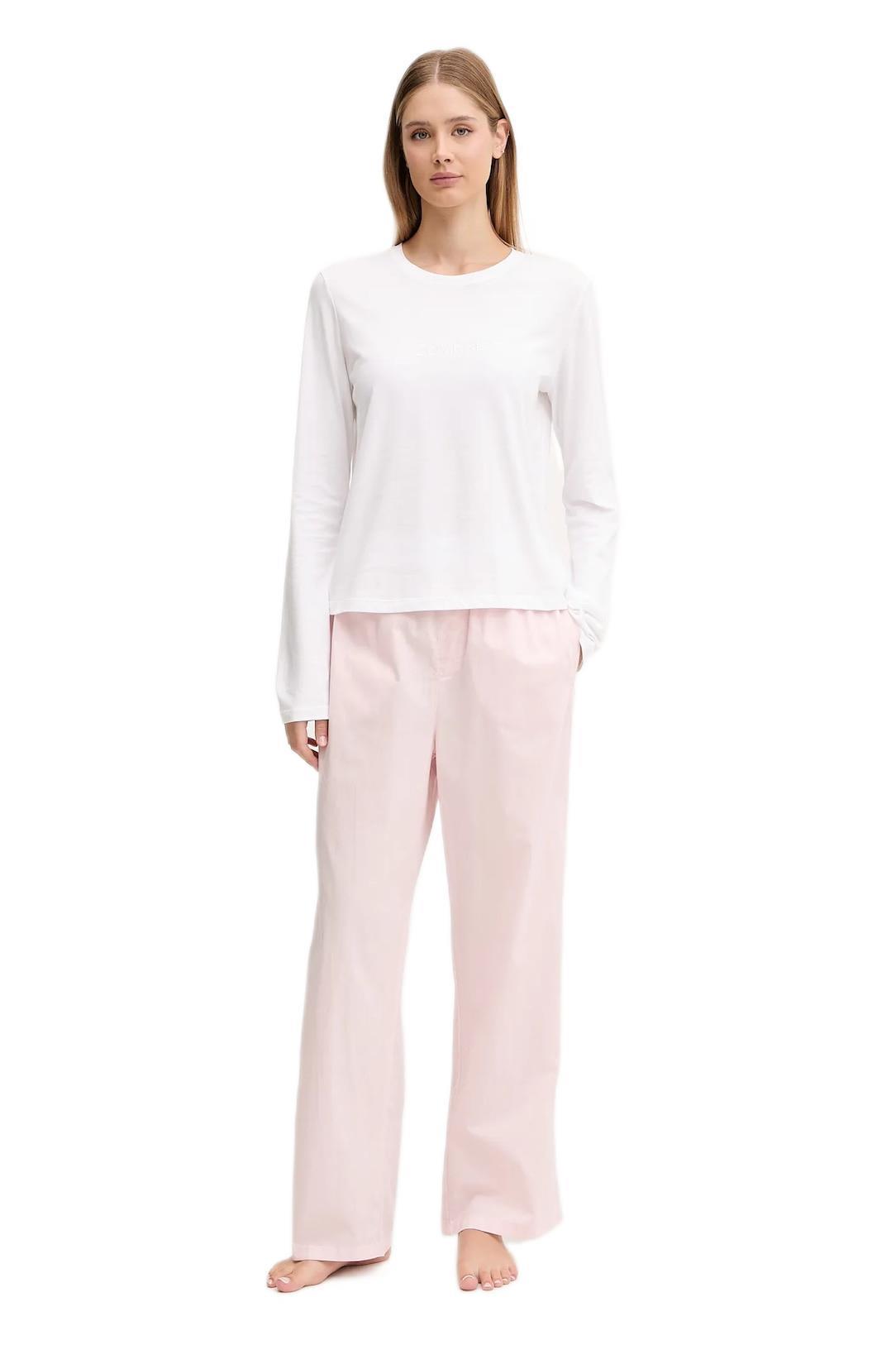 Calvin Klein Kadın Uzun Kollu Pijama Takımı LV00QS7575