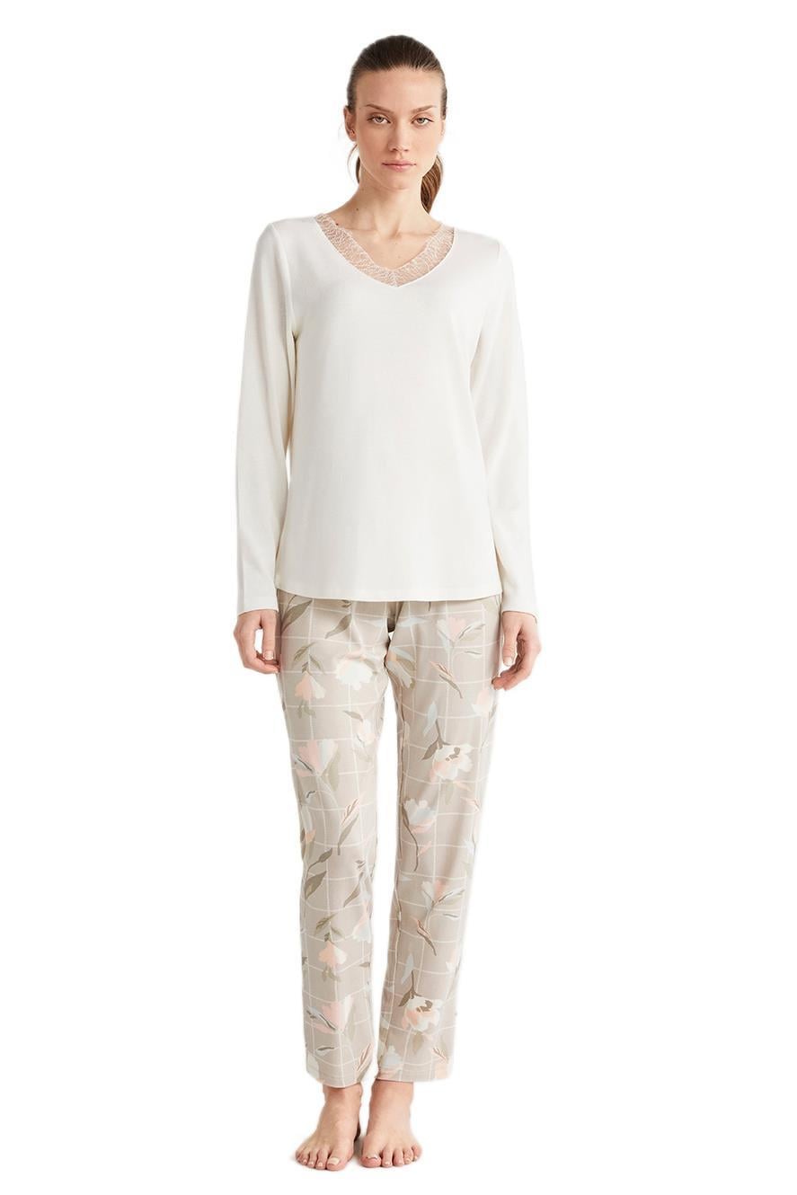 Catherines Kadın Ekru Pijama Takım 2629 