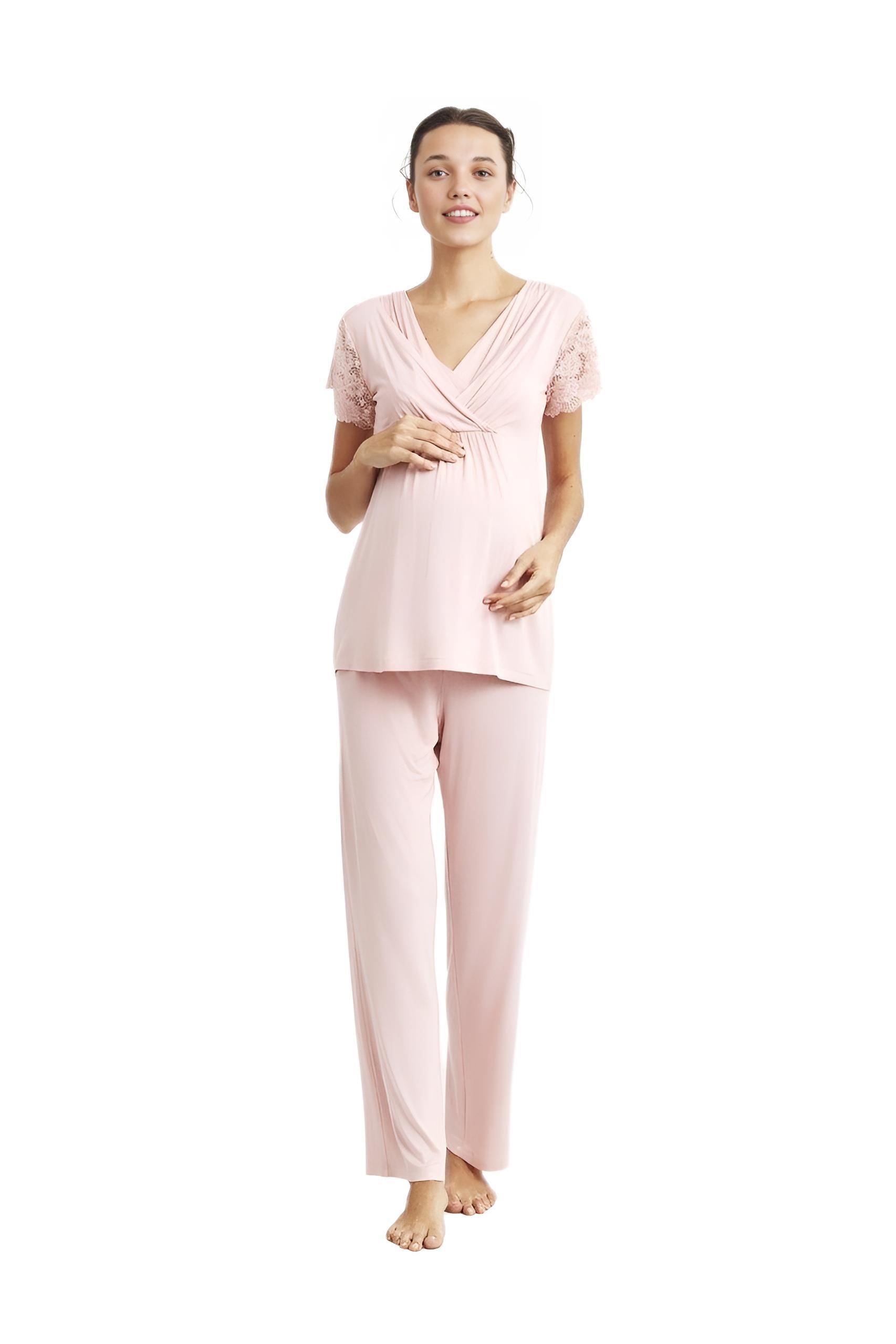 Catherine's Kadın Pudra Pijama Takım 870