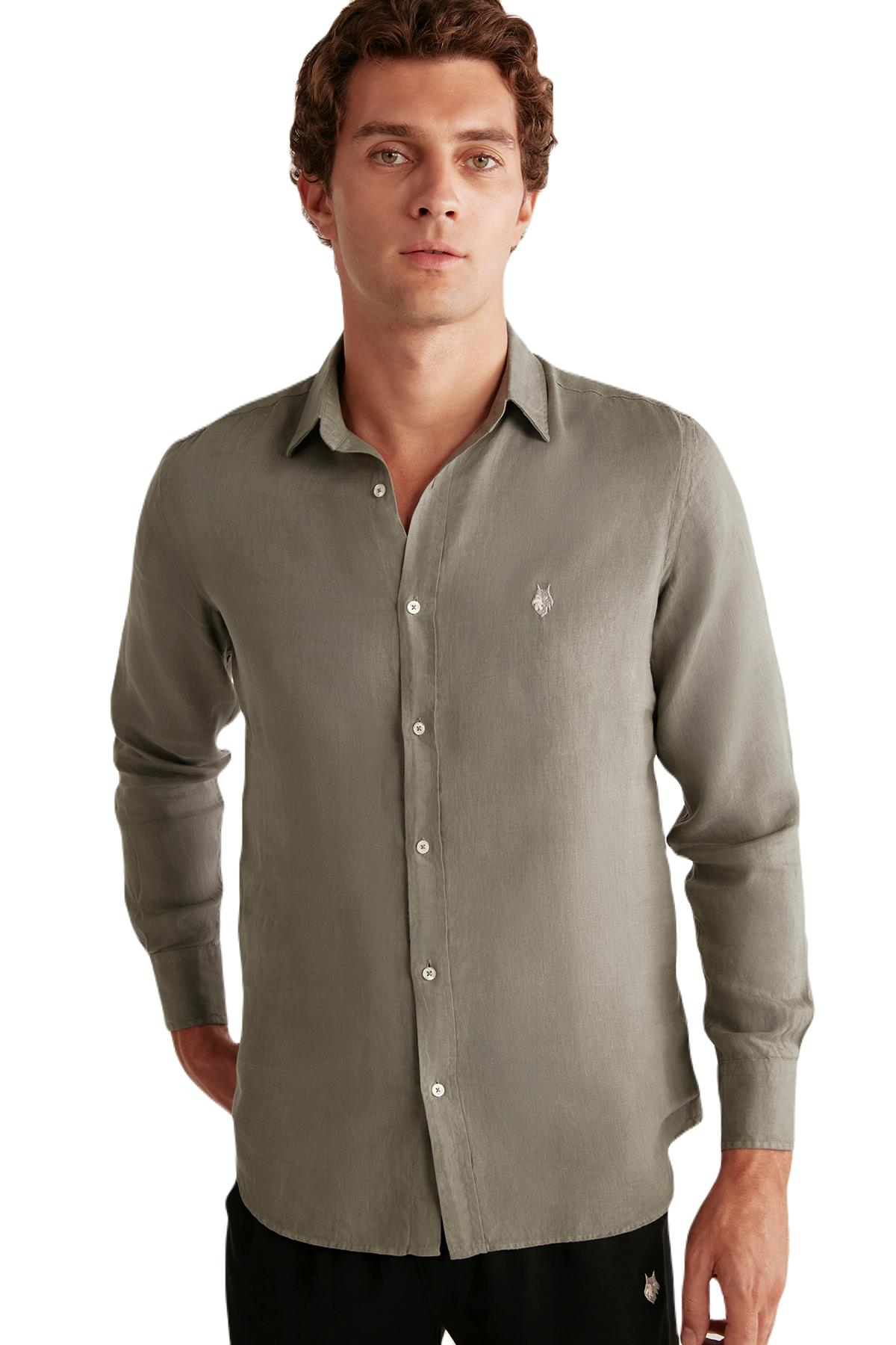 First Touch Erkek Yeşil Gömlek