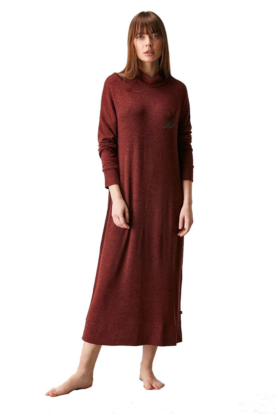 Nautica Kadın Bordo Elbise 407 