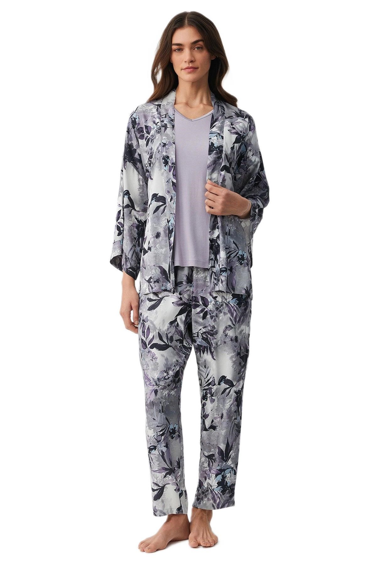 Penye Mood Kadın Lila Pijama Takım PM9906