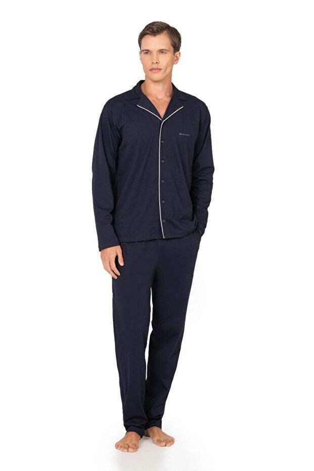 Pierre Cardin Erkek Lacivert Pijama Takımı 6140