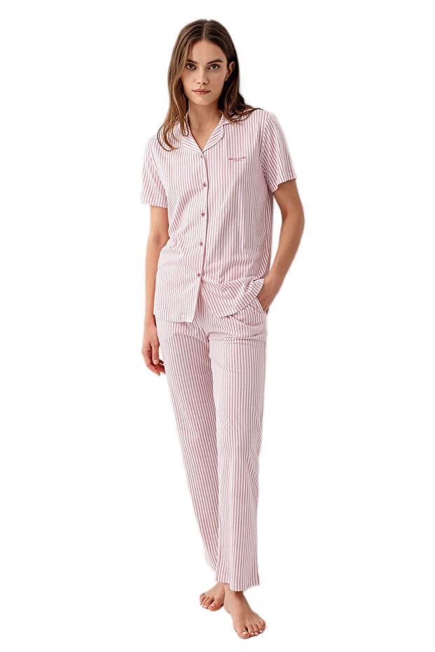 Pierre Cardin Kadın Kısa Kol Pijama Takım 9204-S