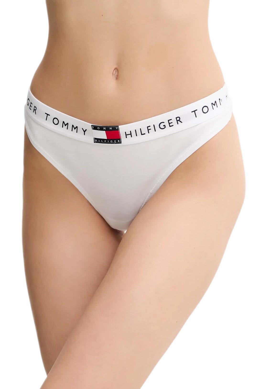 Tommy Hilfiger Kadın Beyaz Tanga UW0UW06039