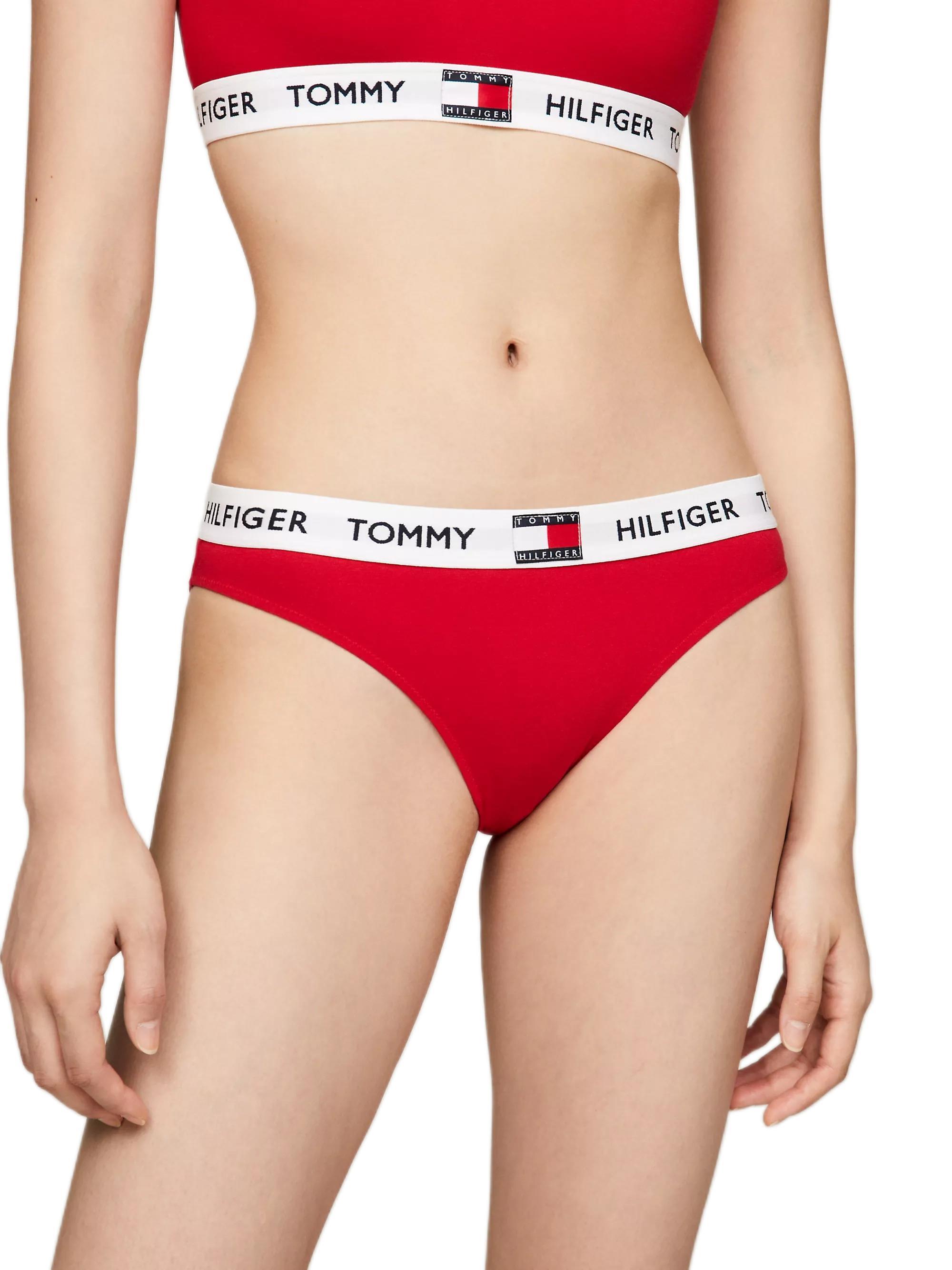 Tommy Hilfiger Kadın Kırmızı Bikini Külot