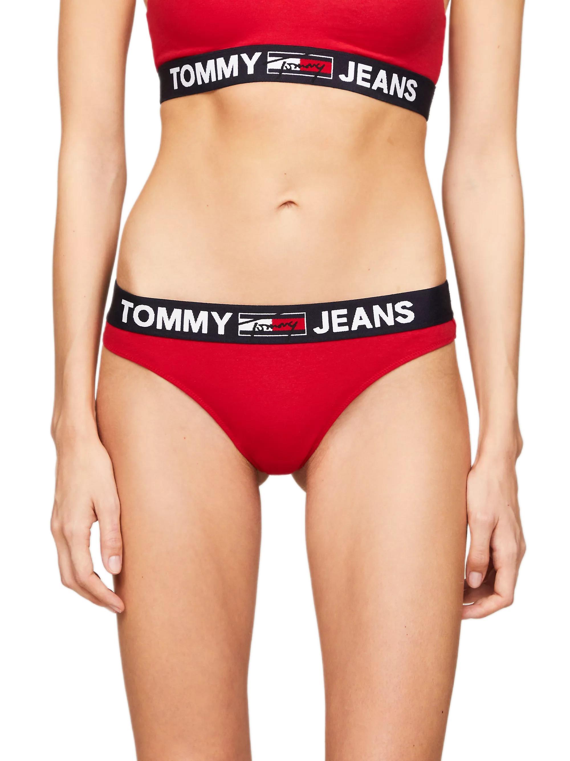 Tommy Hilfiger Kadın Kırmızı Tanga