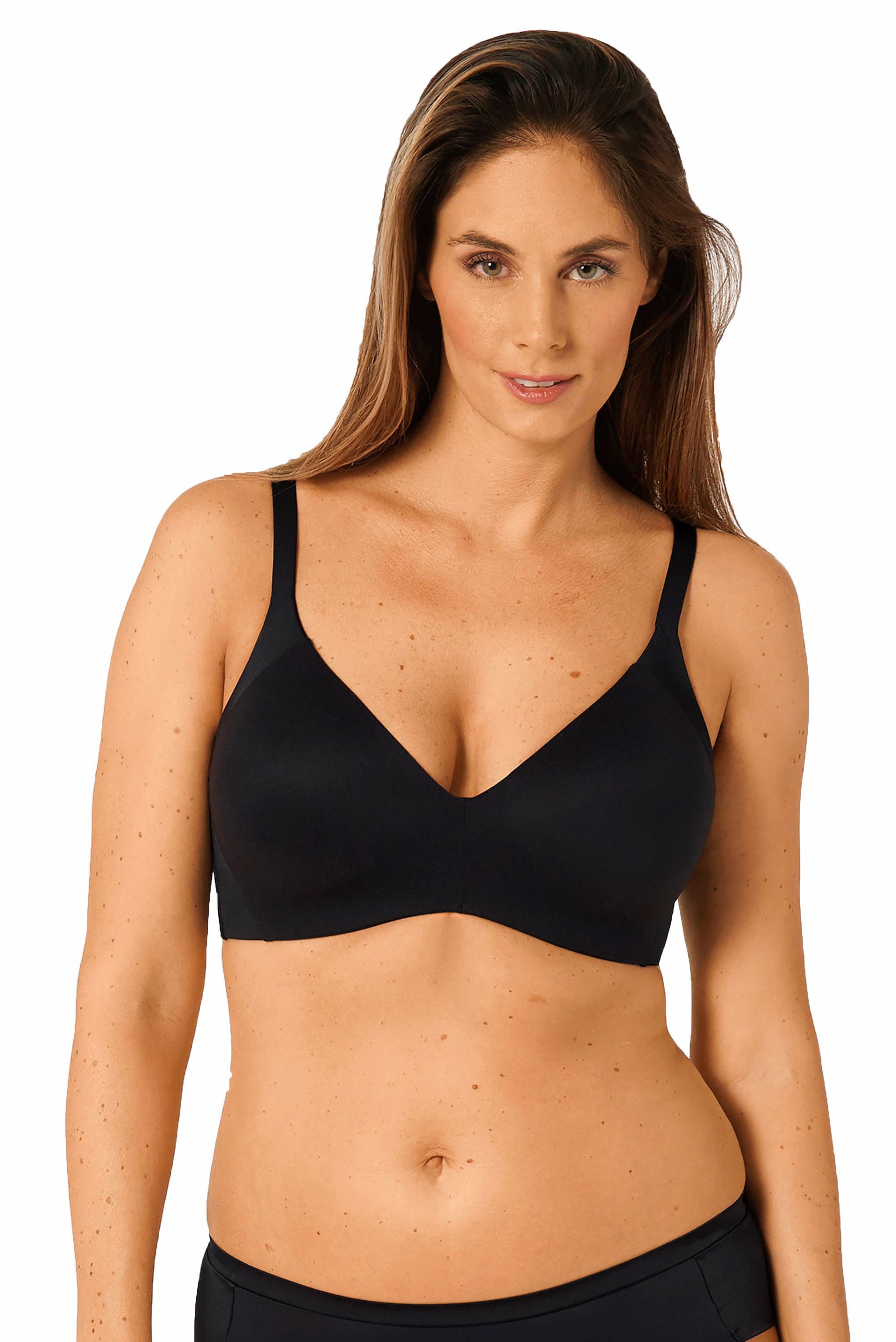 Triumph Body Make-up Soft Touch Kap İçi Boş Düz Balensiz Siyah Sütyen