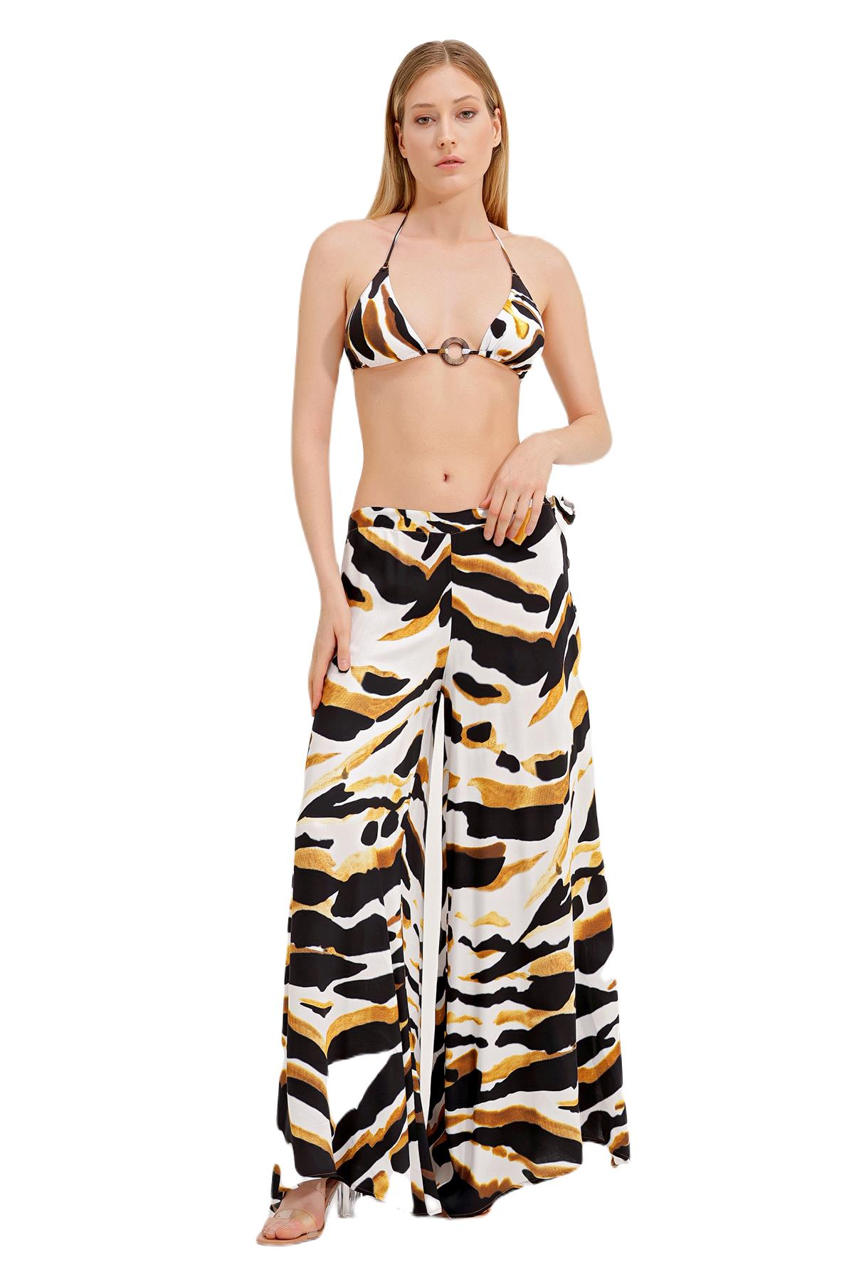 Zeki Desenli Pantolon 