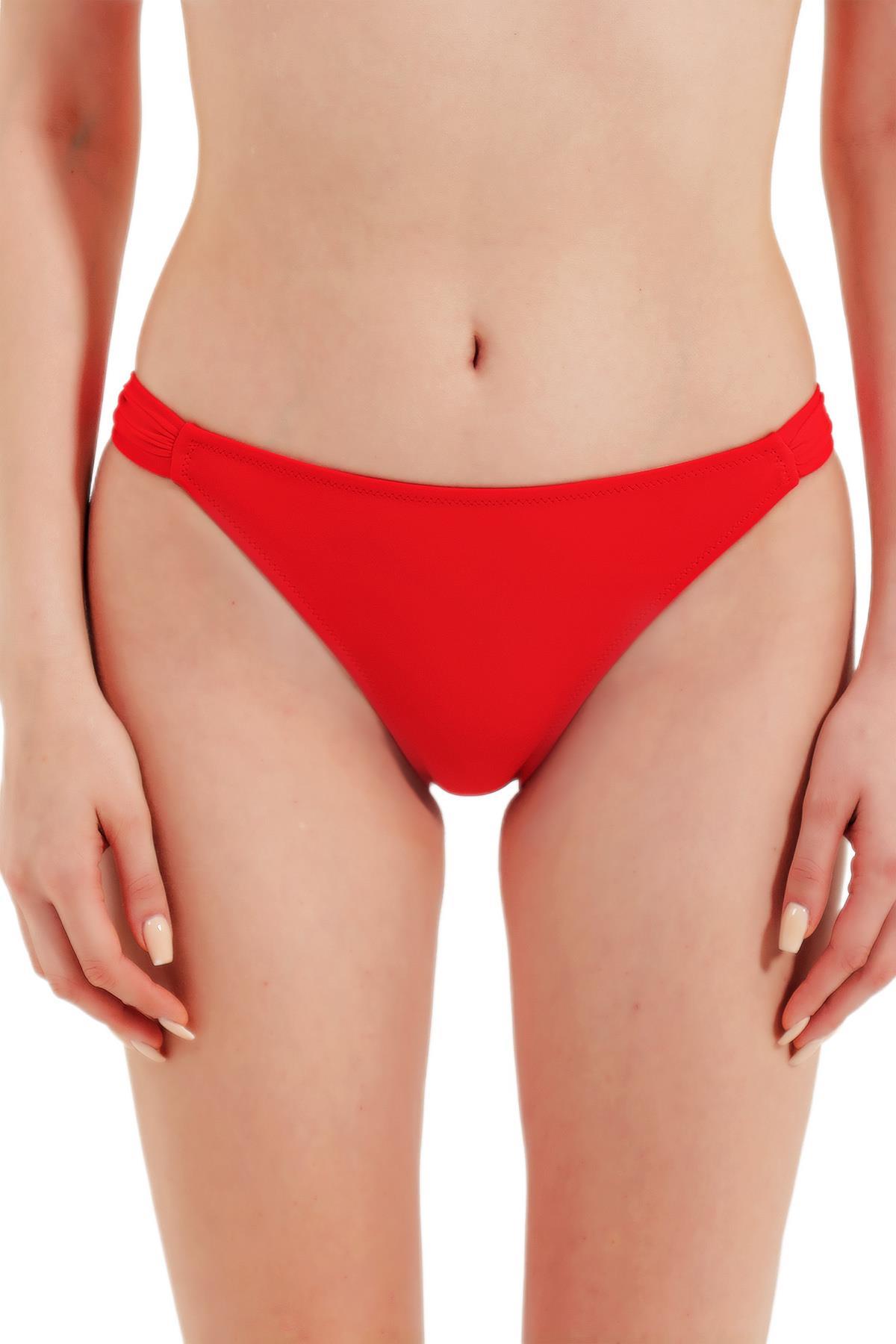 Zeki Kırmızı Bikini Alt 