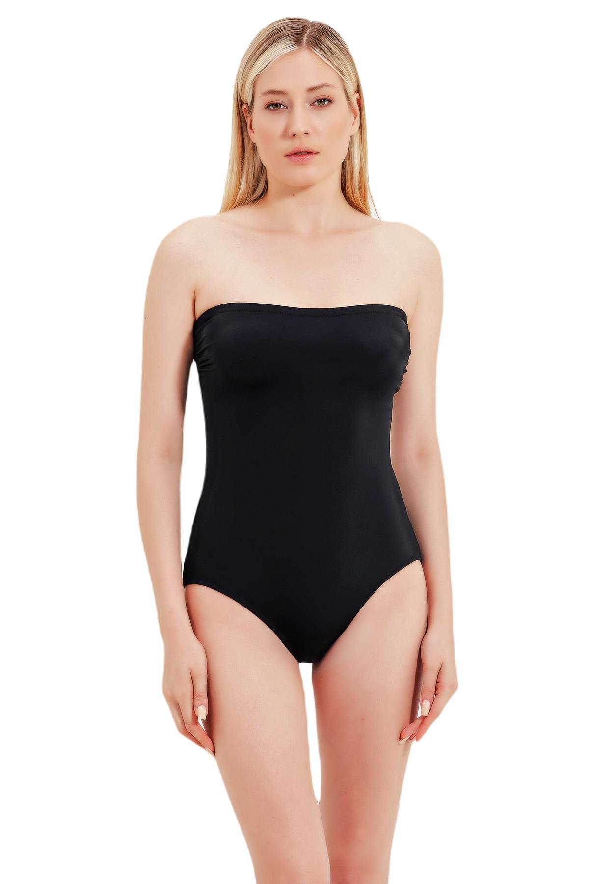 Zeki Straplez Siyah Mayo 