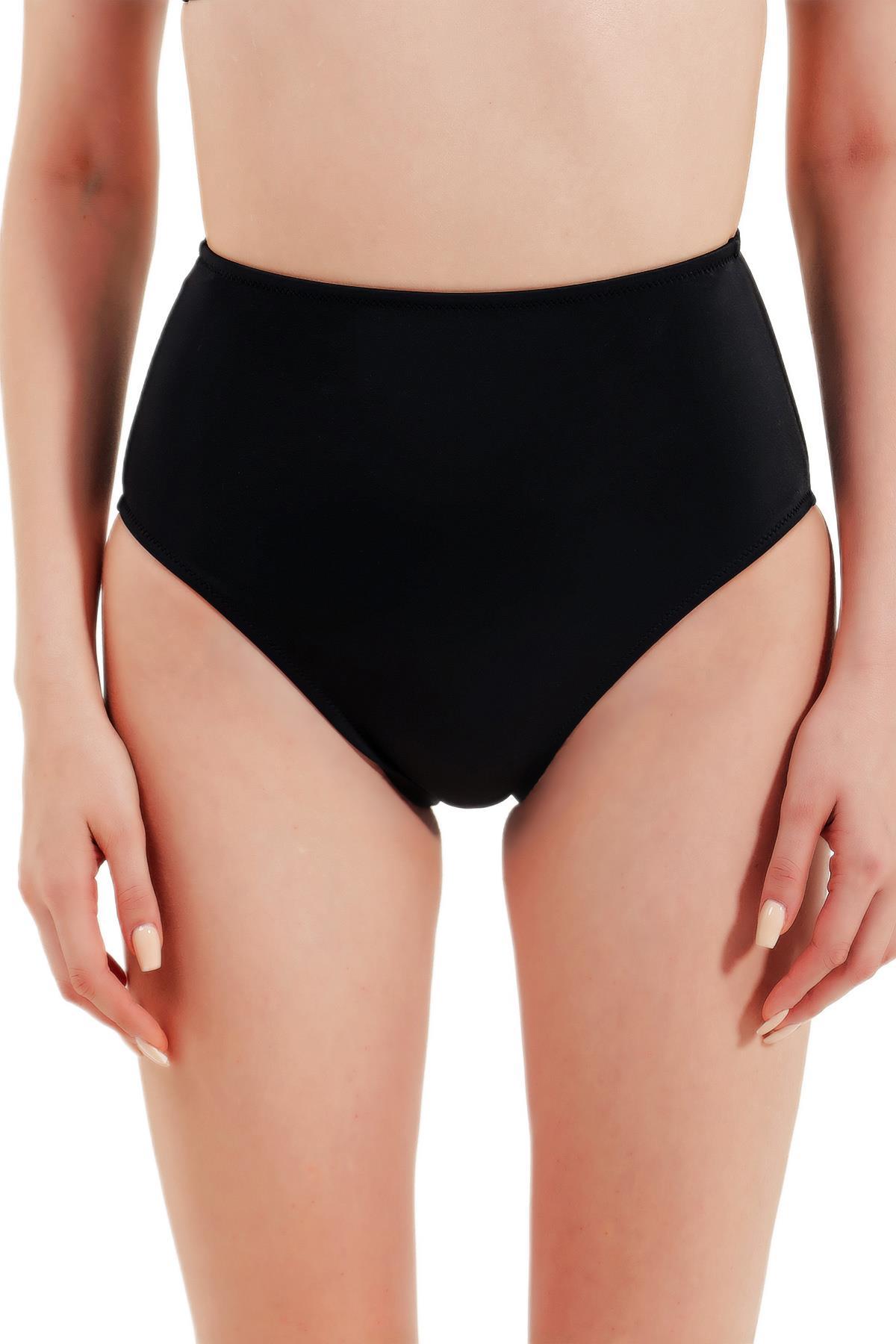 Zeki Yüksel Bel Siyah Bikini Alt 