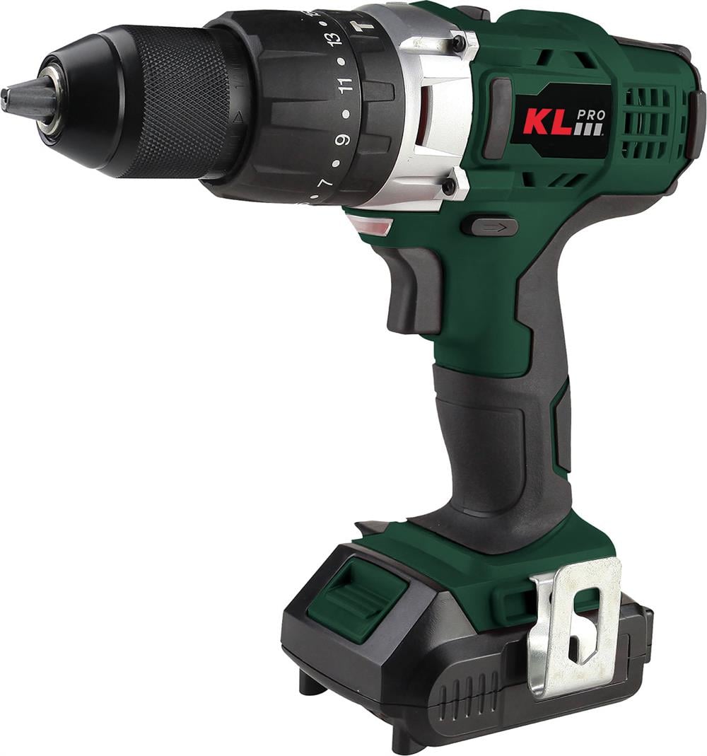 KLPro KLDM18-50 18Volt/5.0Ah Li-ion Çift Akülü Profesyonel Darbeli Matkap