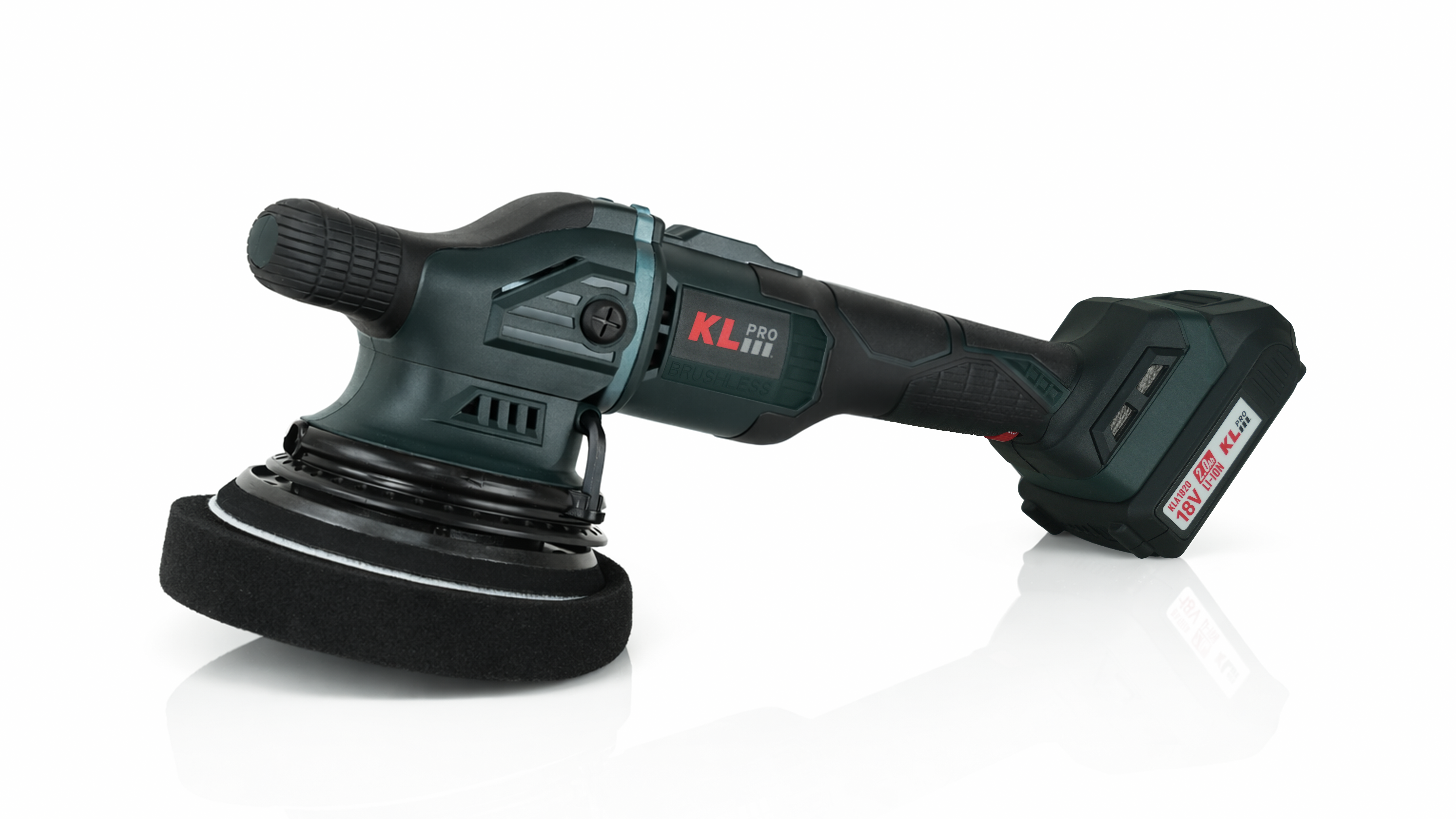 KLPS18B 18 Volt Akülü Kömürsüz 125mm Profesyonel Polisaj Makinesi