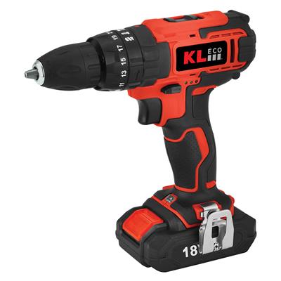 KL ECO KE18DM-20DB ŞARJLI DARBELİ ÇİFT AKÜLÜ VİDALAMA / MATKAP