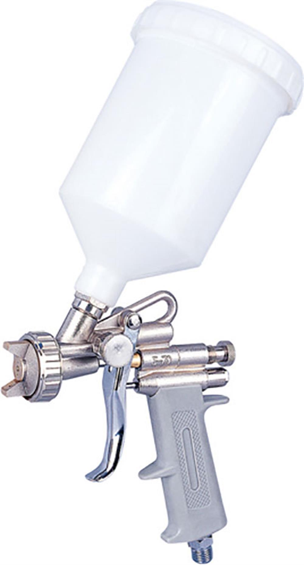 E70  1.8 / 600 ML / 1.8 MM ÜSTTEN PLASTİK DEPO BOYA TABANCASI