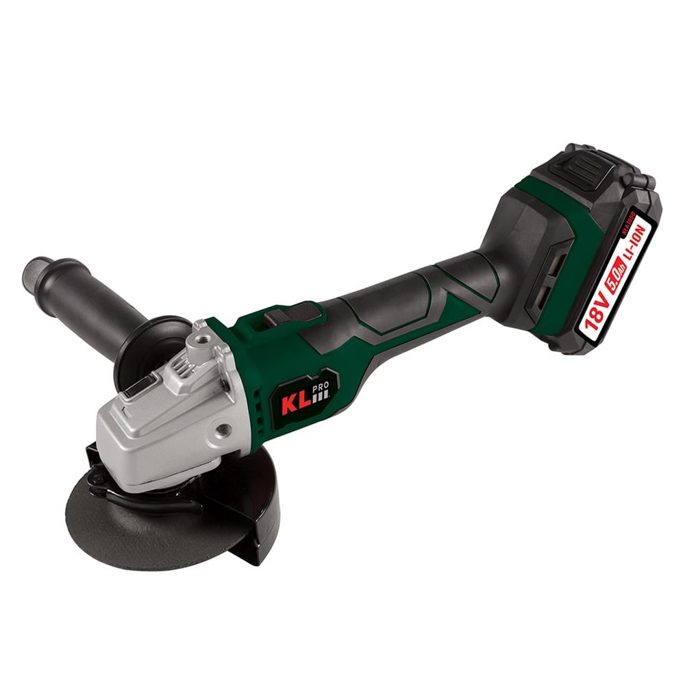 KLAT18BS 18 Volt Şarjlı 115 mm Kömürsüz Profesyonel Avuç Taşlama