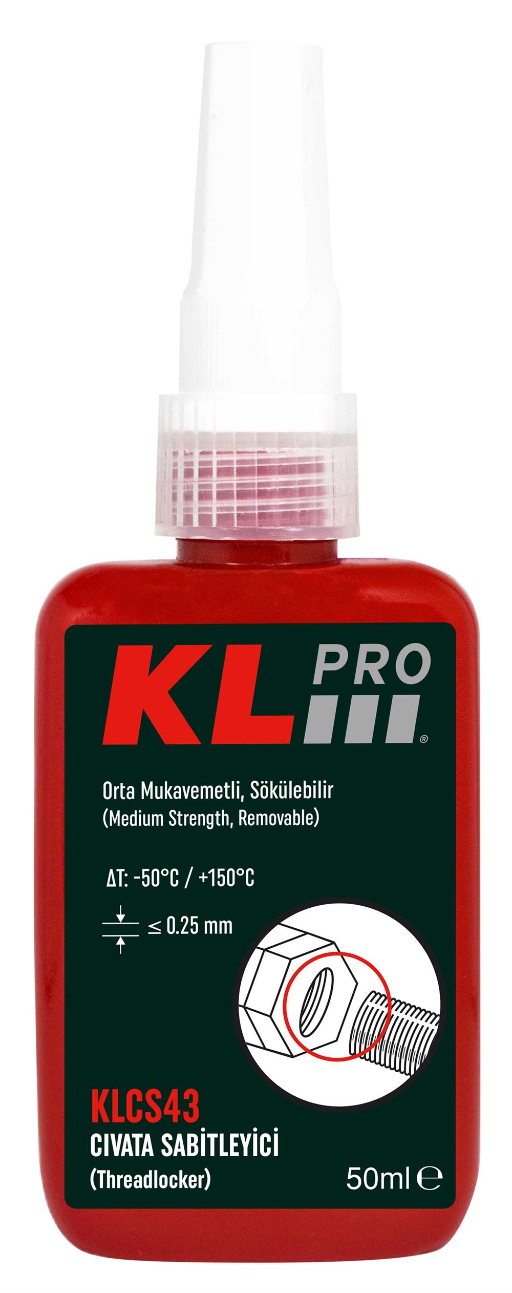 KLCS43-50 / 50 ML CİVATA SABİTLEYİCİ