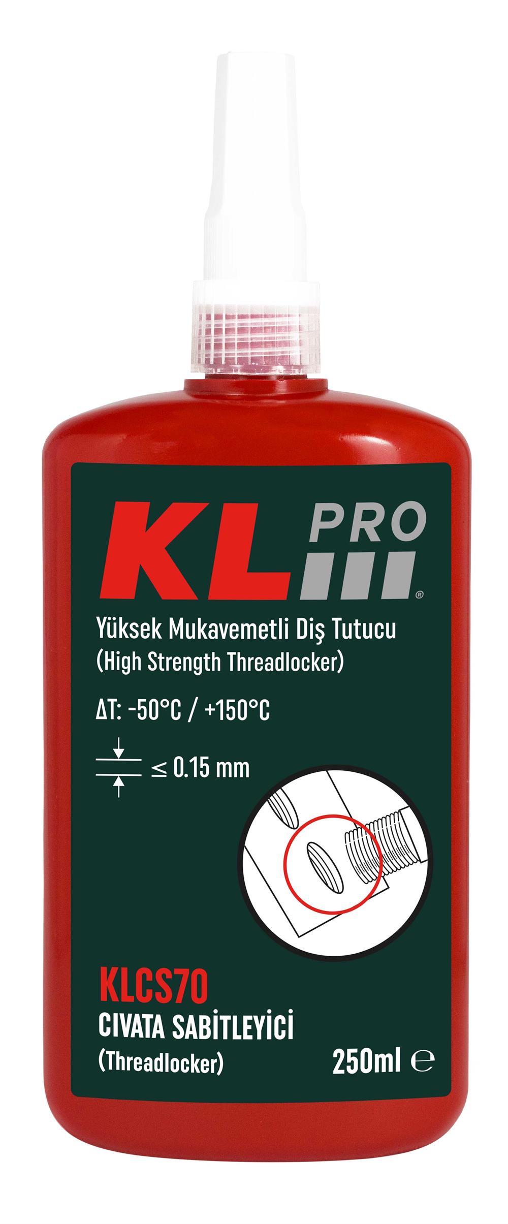 KLCS70-250 / 250 ML CİVATA SABİTLEYİCİ