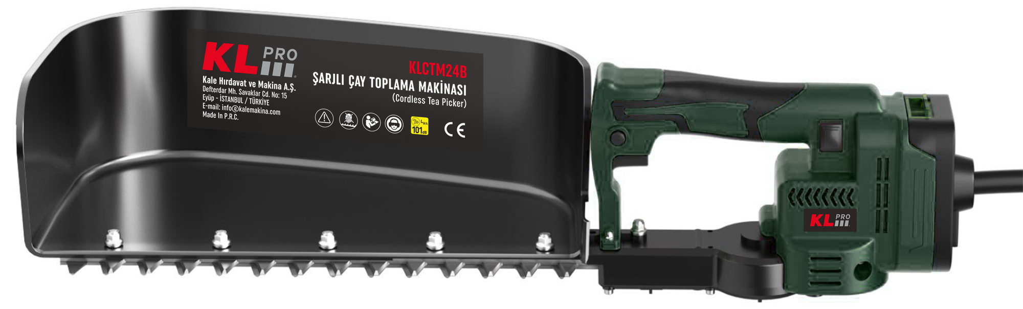 KLCTM24B Şarjlı Çay Toplama Makinası