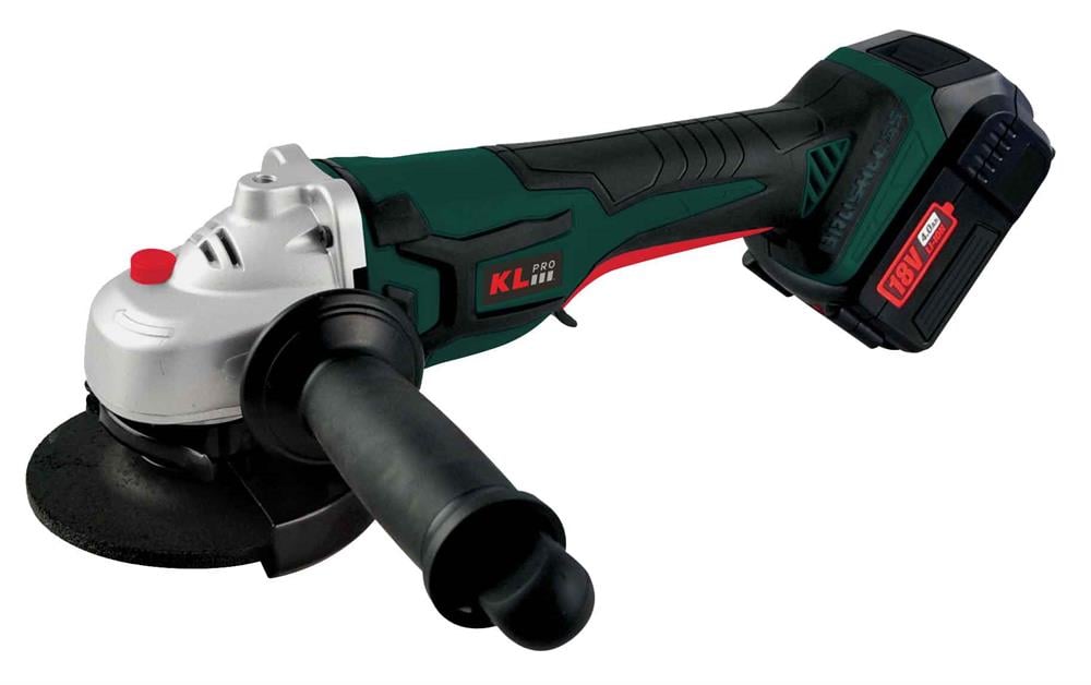 Klpro Klat18B-50 18 Volt/5.0Ah Li-Ion 115Mm Kömürsüz Profesyonel Avuç Taşlama