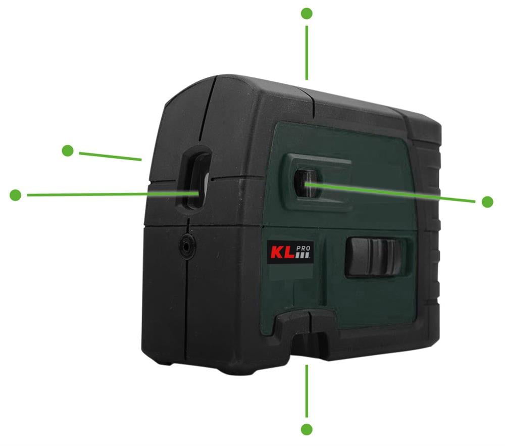 Klpro KLLZR233GL Profesyonel Yeşil Nokta Lazer Distomat