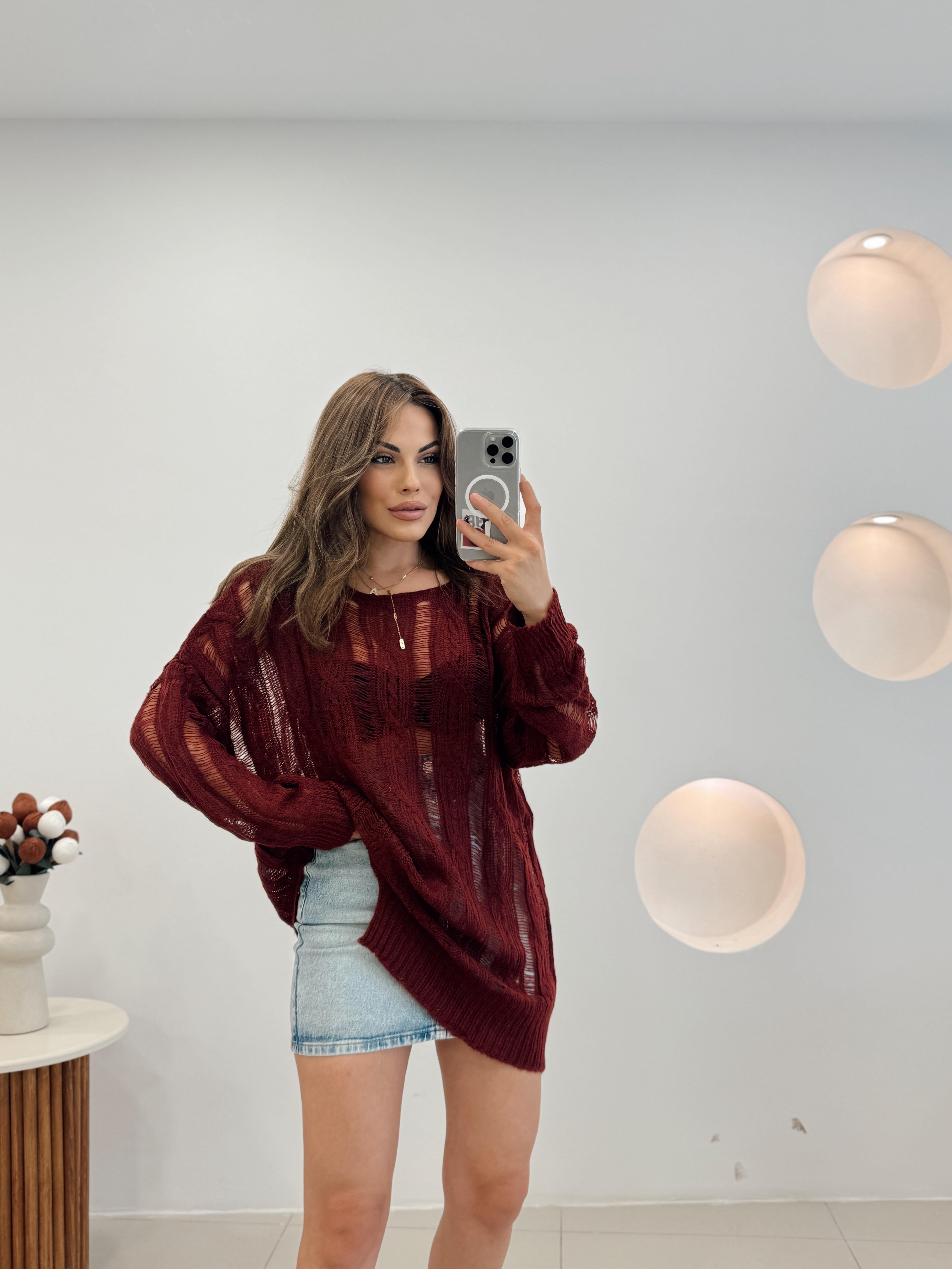 AJURLU TASARIM BORDO MERSERİZE