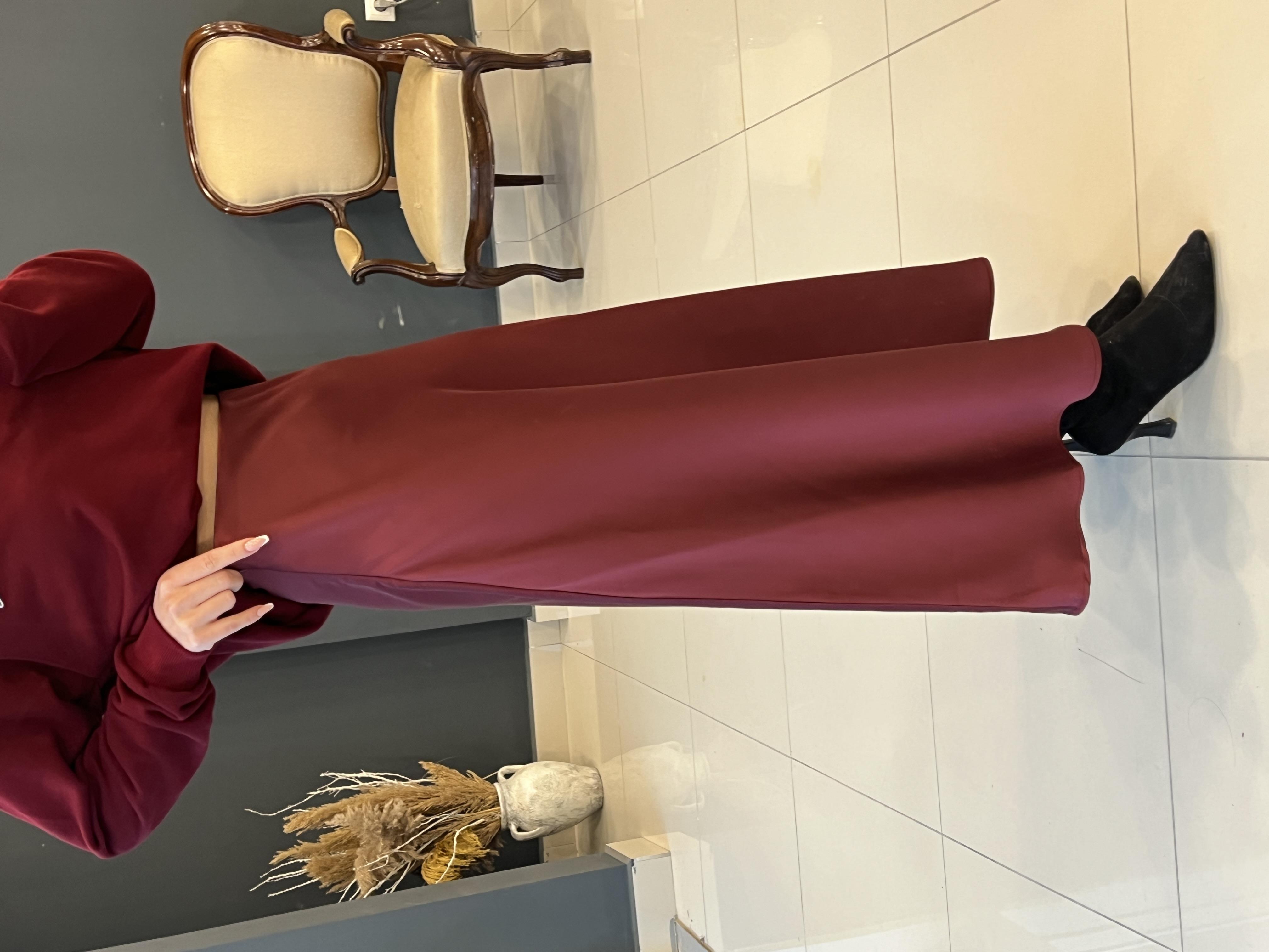 Eti̇ketli̇ Zr Saten Etek Bordo