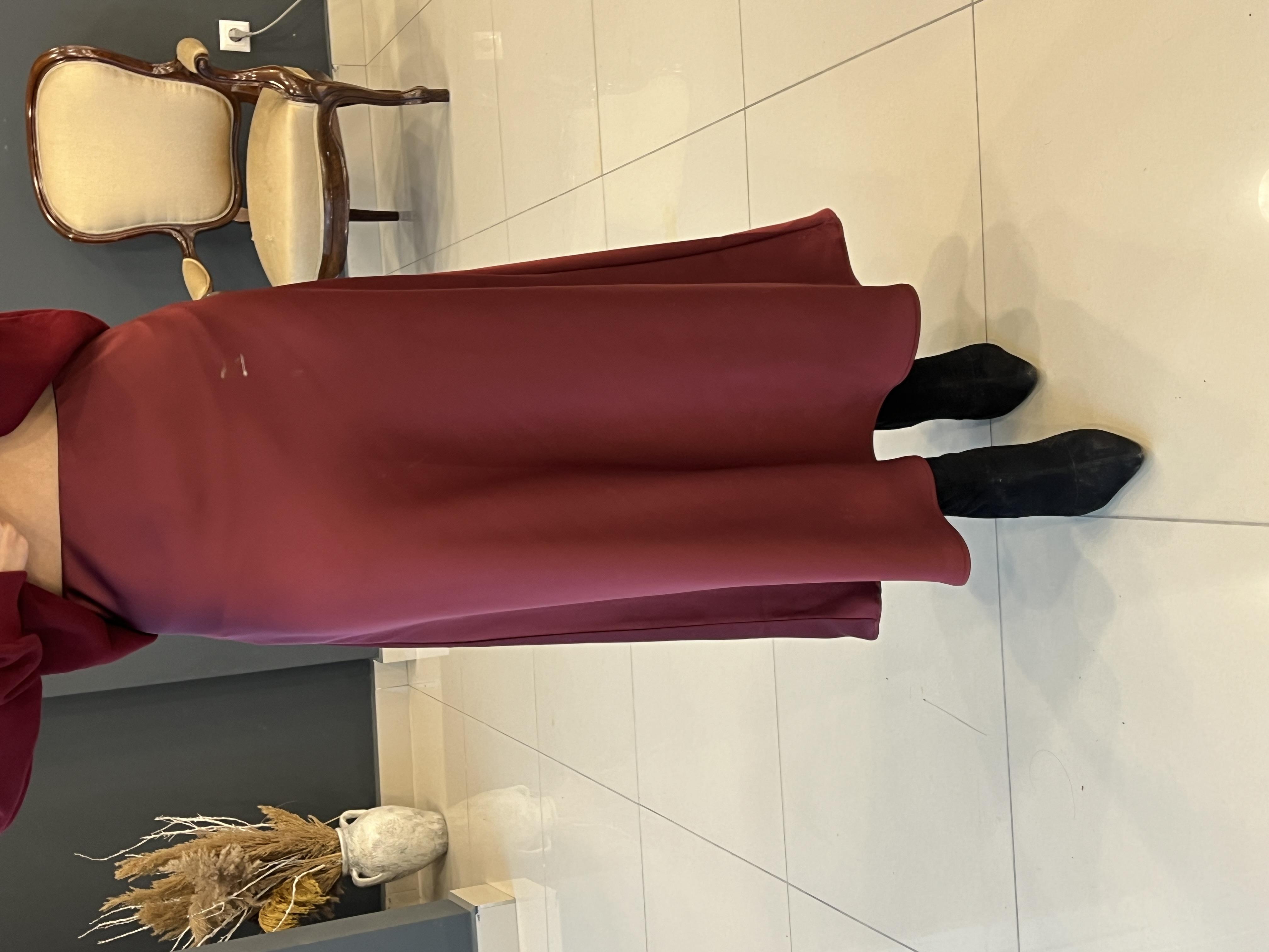Eti̇ketli̇ Zr Saten Etek Bordo