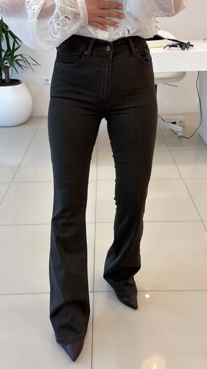 İspanyol Paça Toparlayici Pantolon HAKİ 