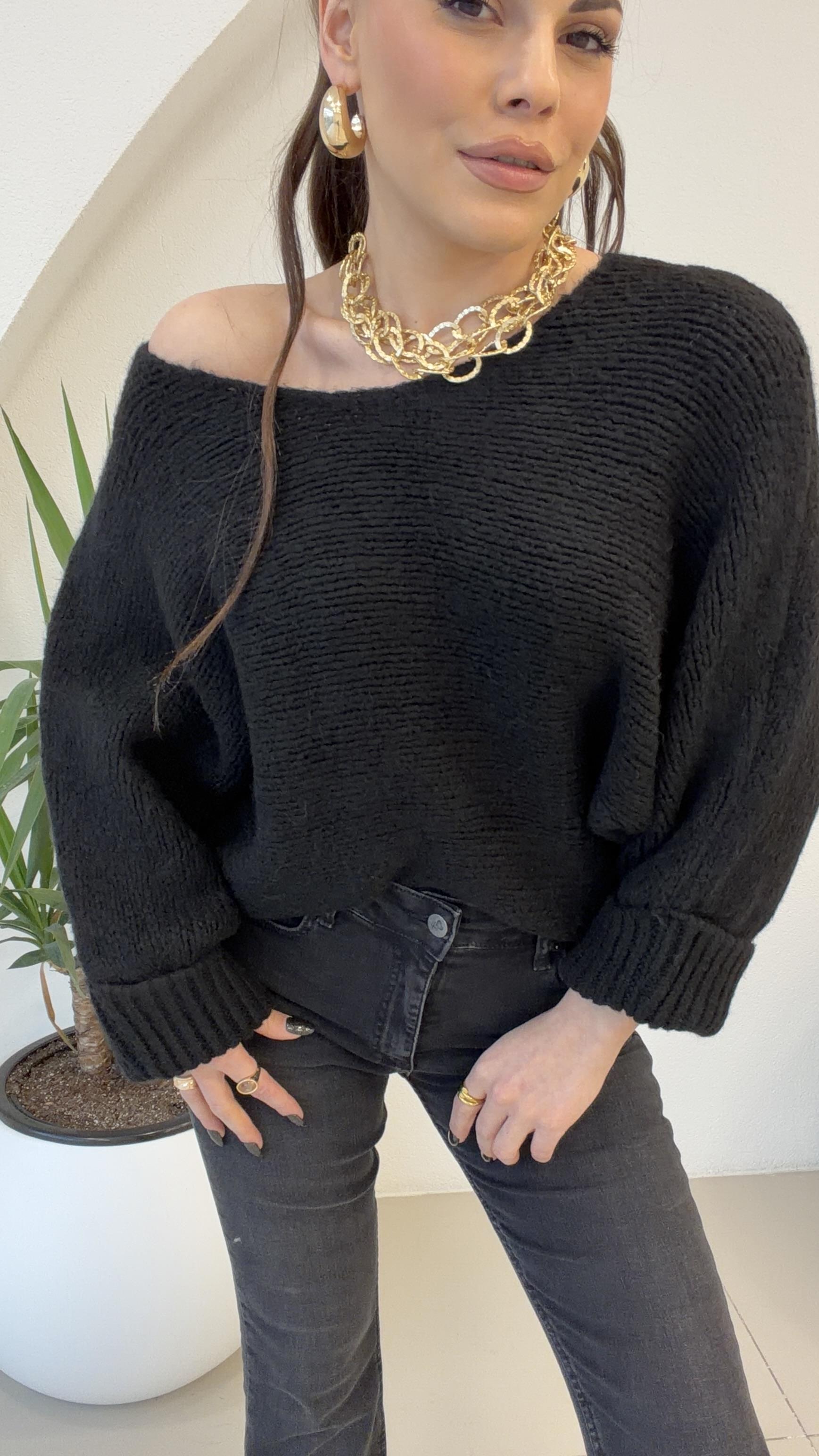 KOL KATLAMA KAZAK SİYAH