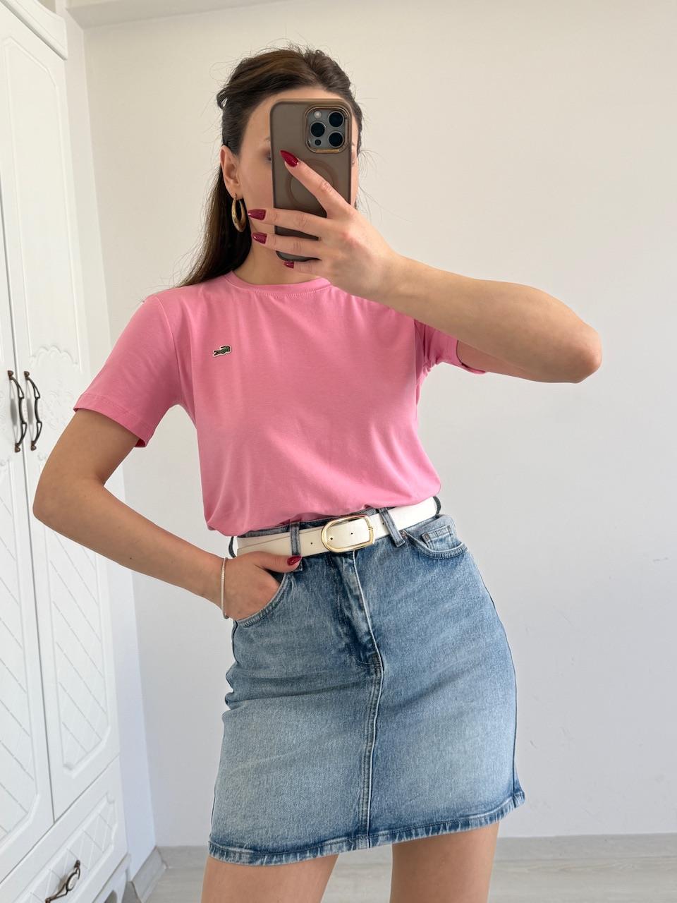 KISA KOL THİŞÖRT PEMBE