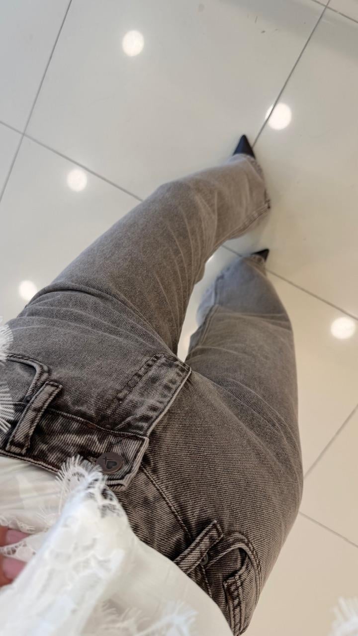 LİKRASIZ KAHVE BOL PAÇA JEAN