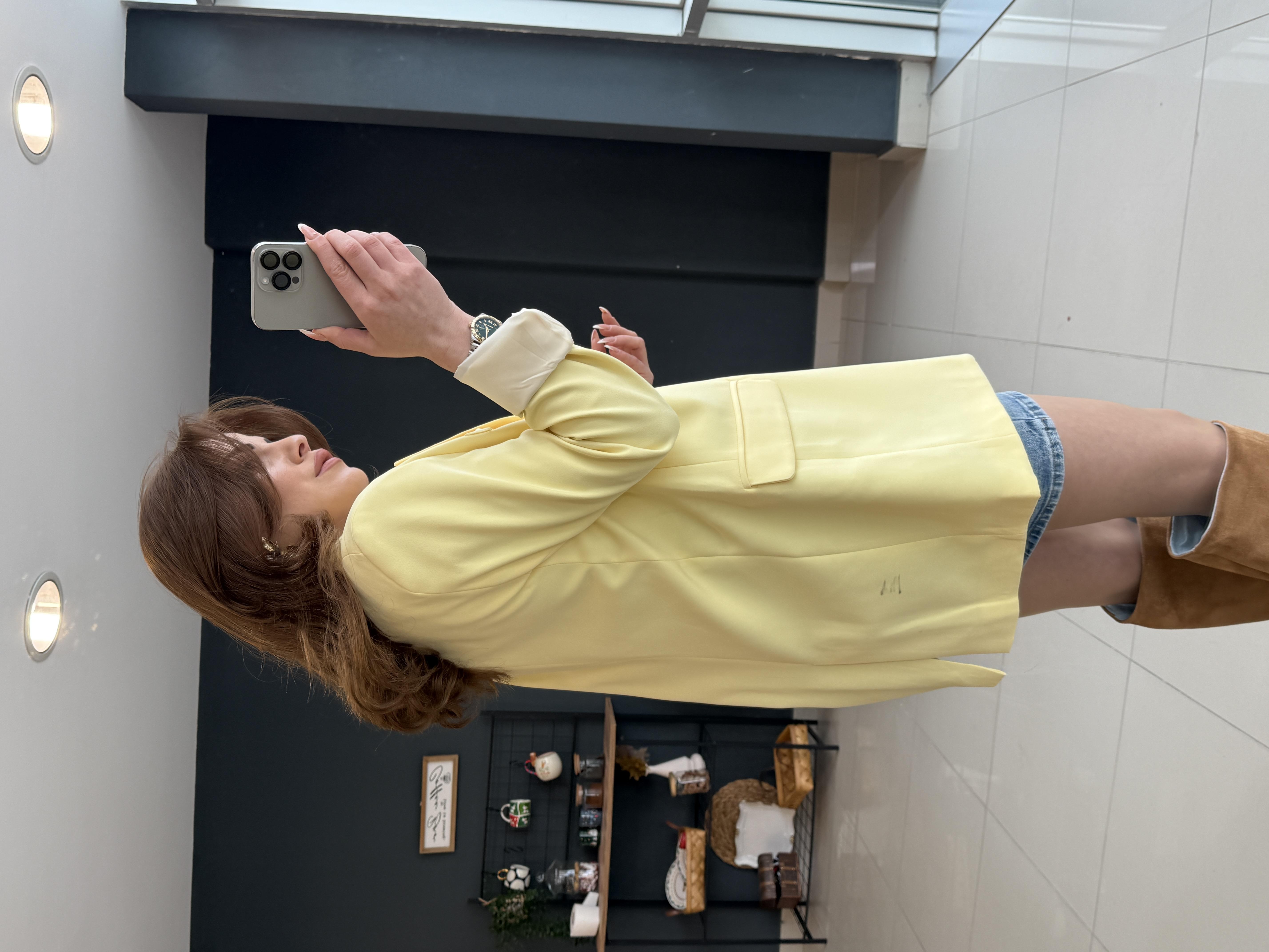 Premi̇um Seri̇ Blazer Ceket Sari