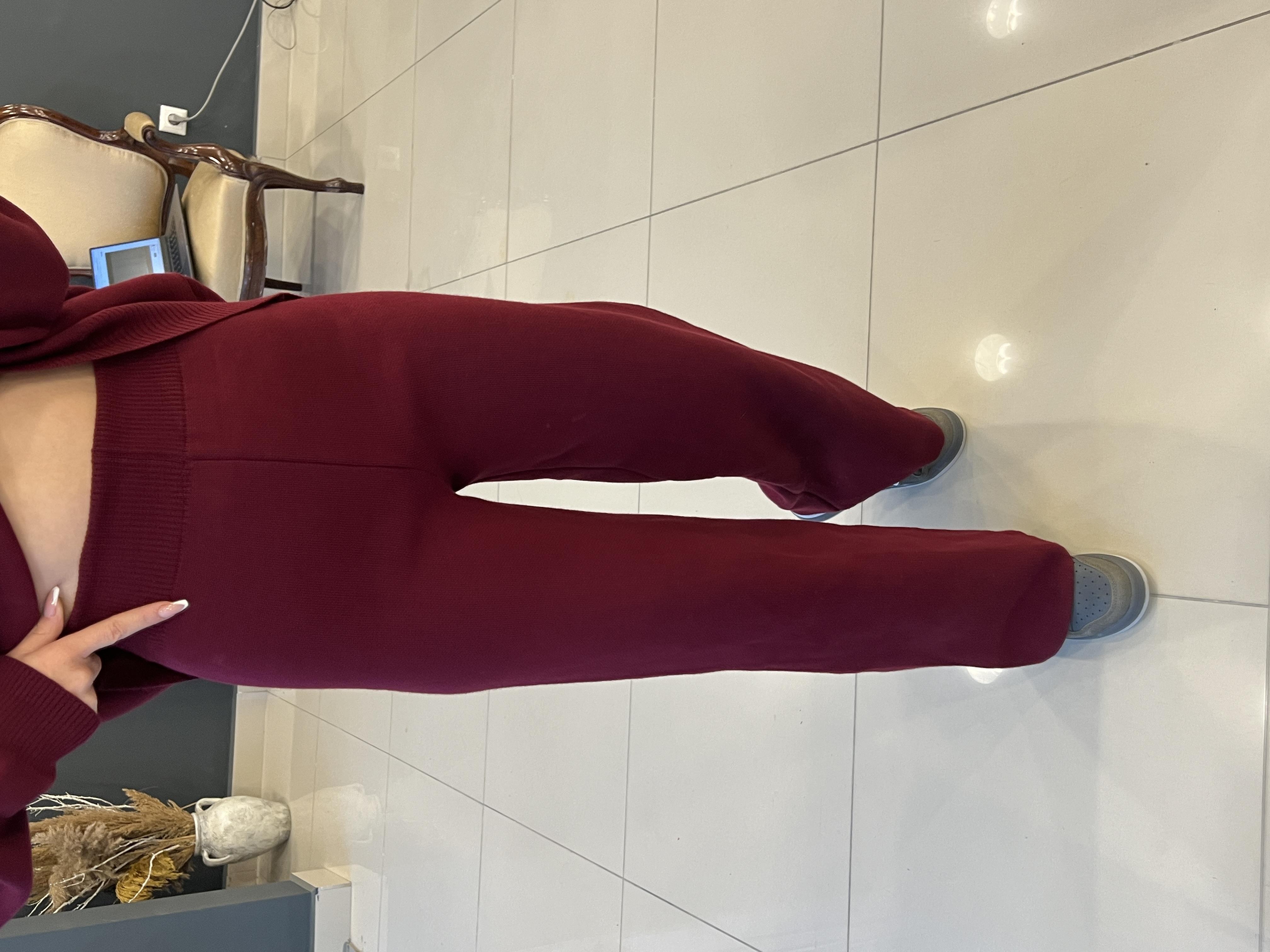 Premium Seri Tri̇ko Takim Bordo