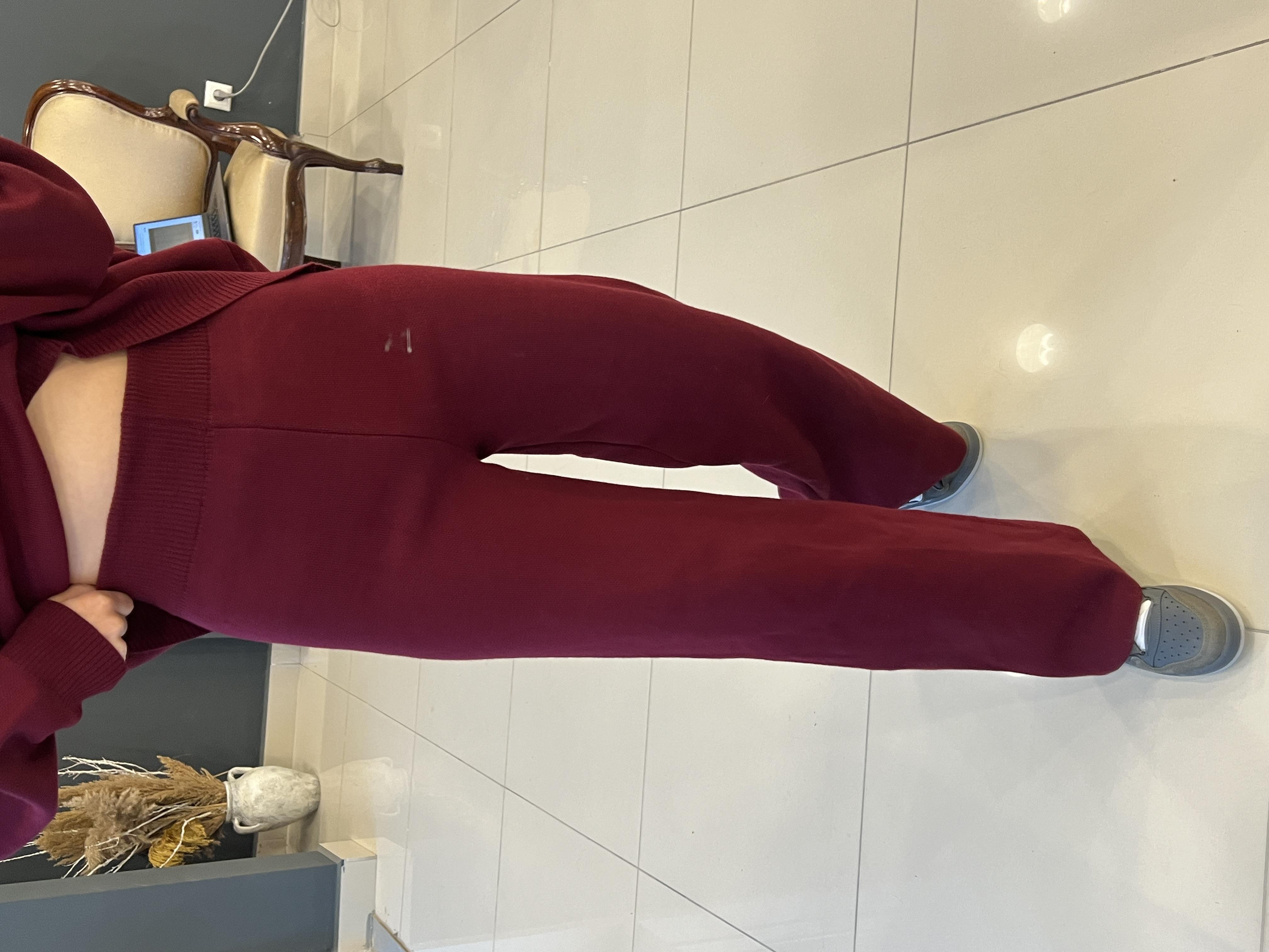 Premium Seri Tri̇ko Takim Bordo
