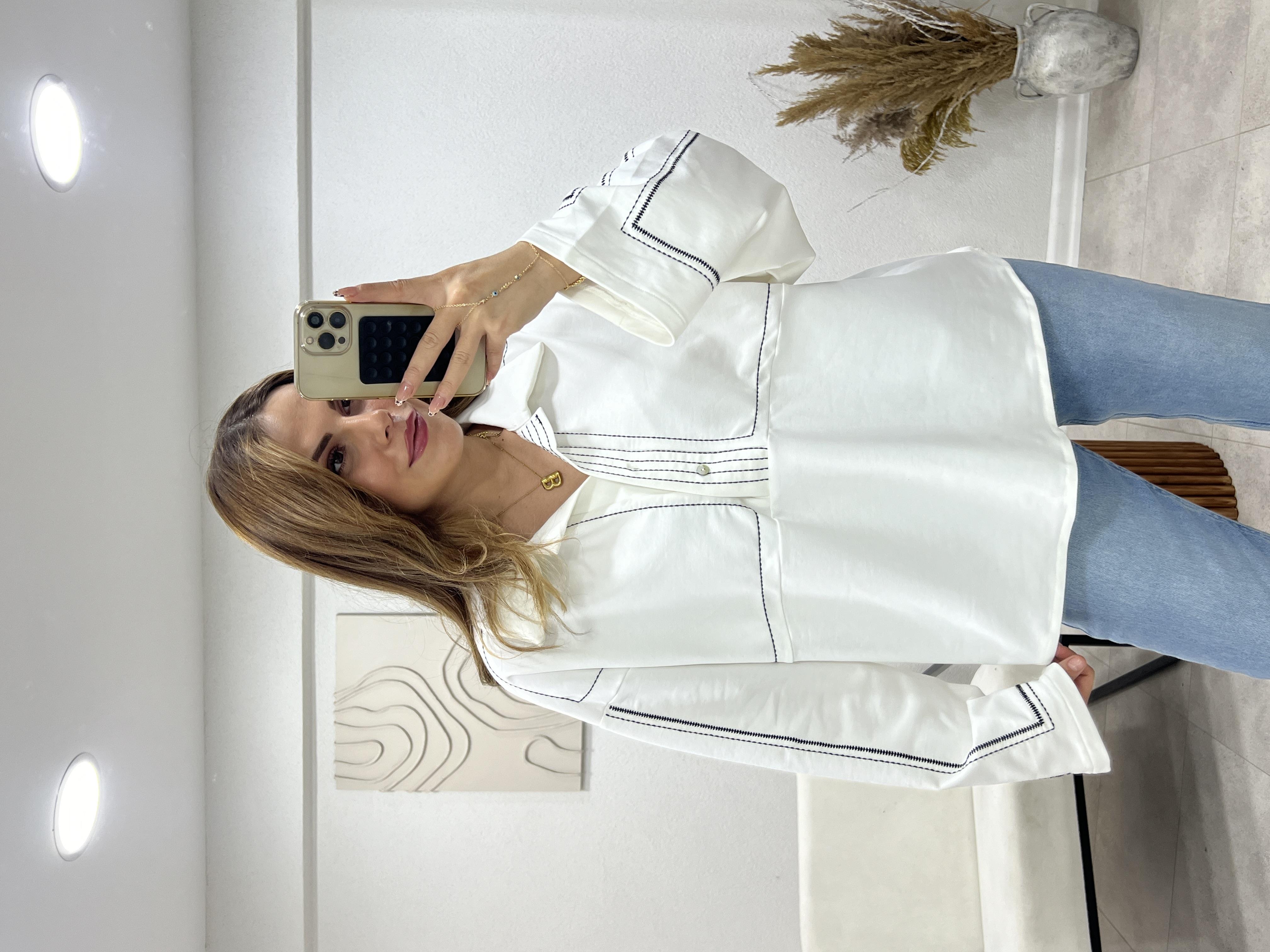 Twi̇st Model Di̇ki̇şli̇ Sweat Beyaz