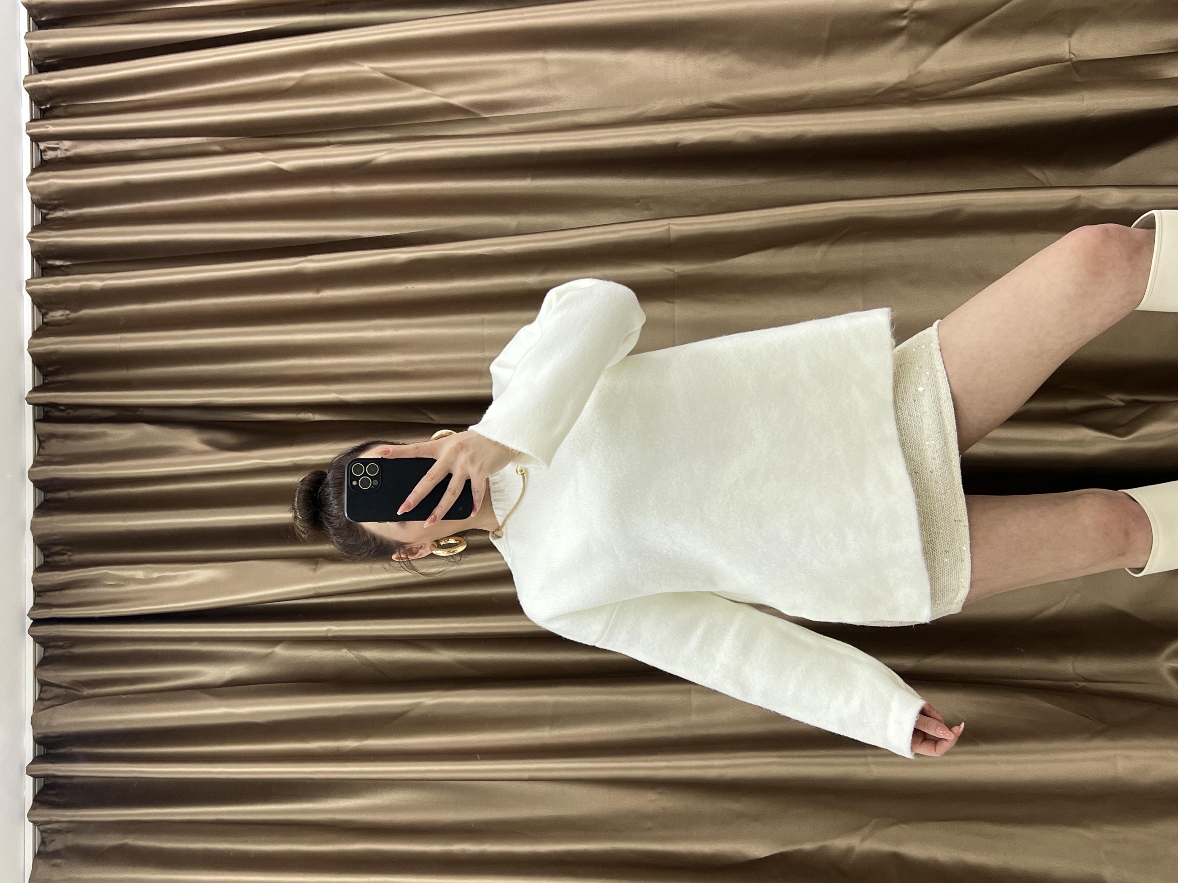 Yandan Yirtmaçli Duble Kol Tri̇ko