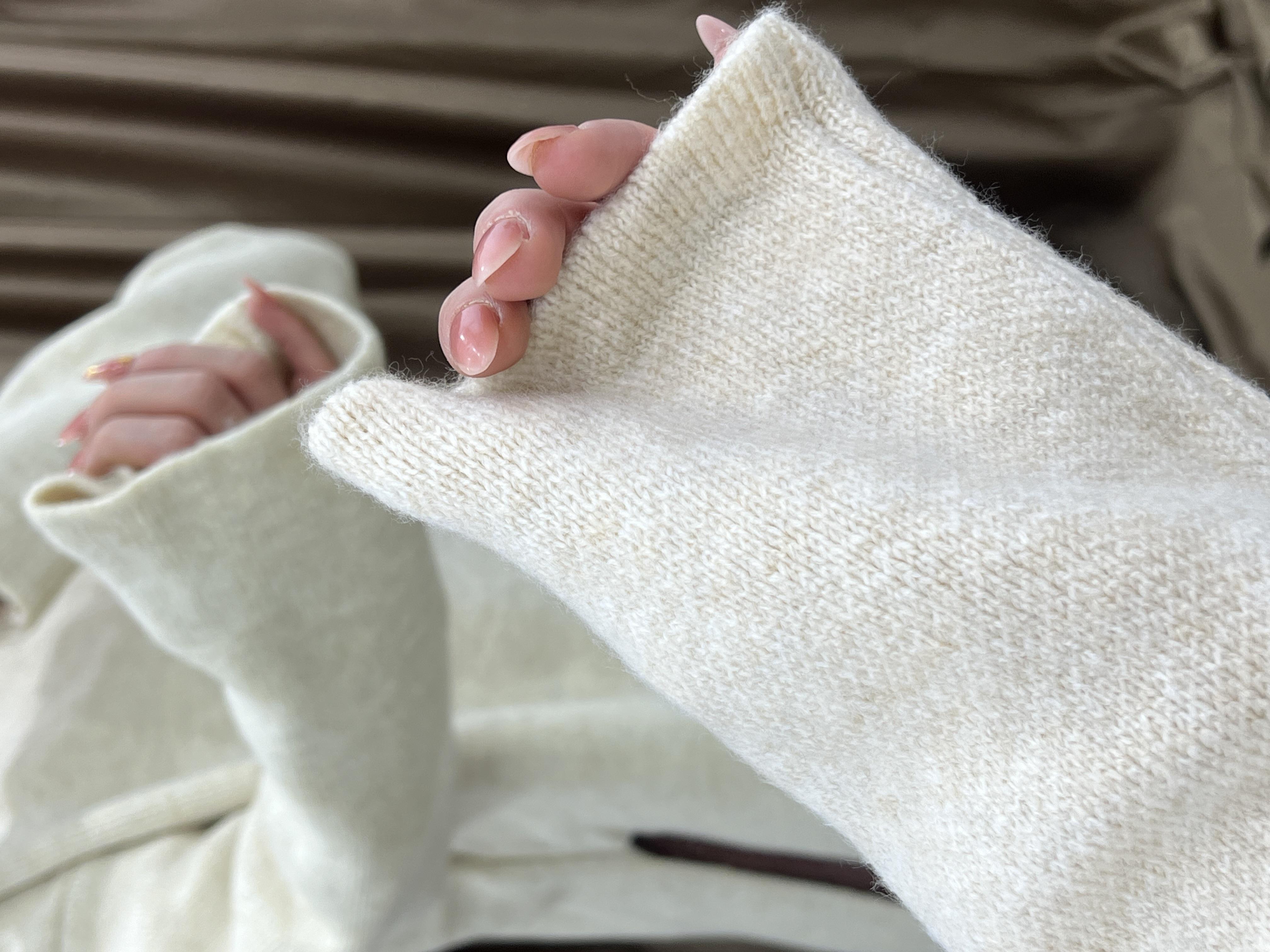 Yandan Yirtmaçli Duble Kol Tri̇ko Vi̇zon