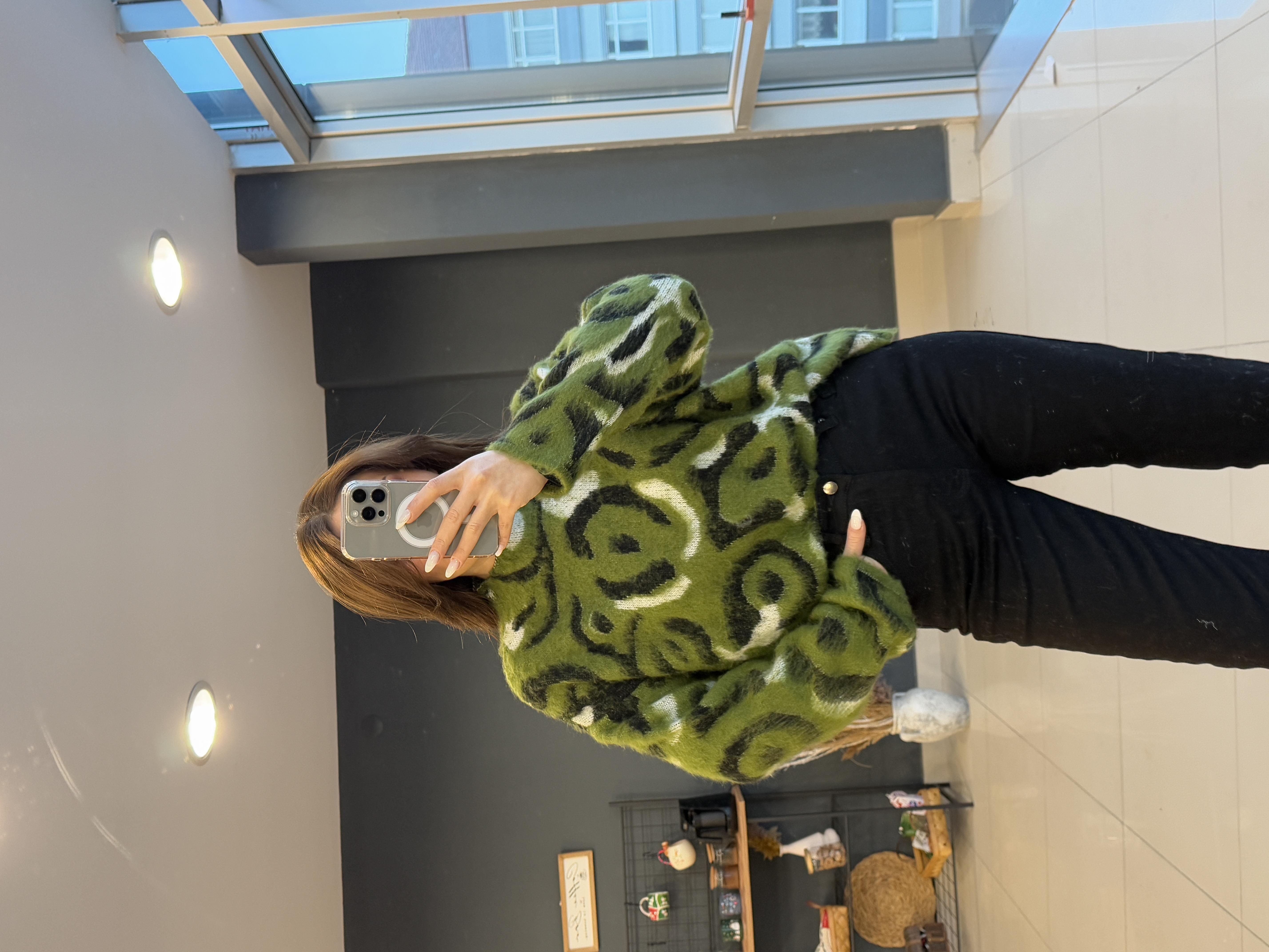 Yeşi̇l Di̇k Yaka Kazak