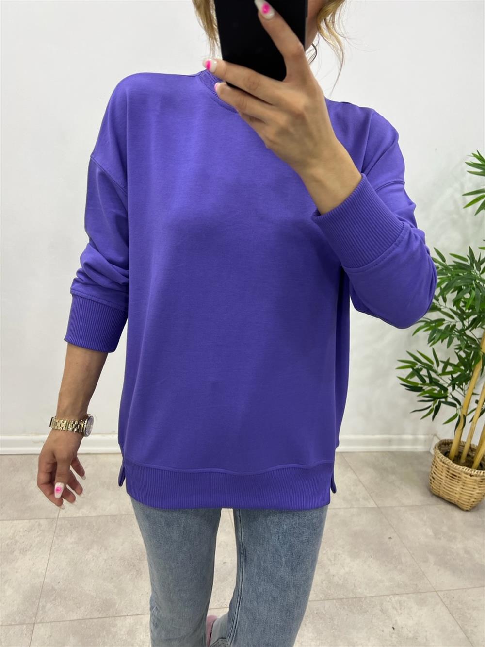 1.Sinif Kali̇te Basi̇c Sweat Mor