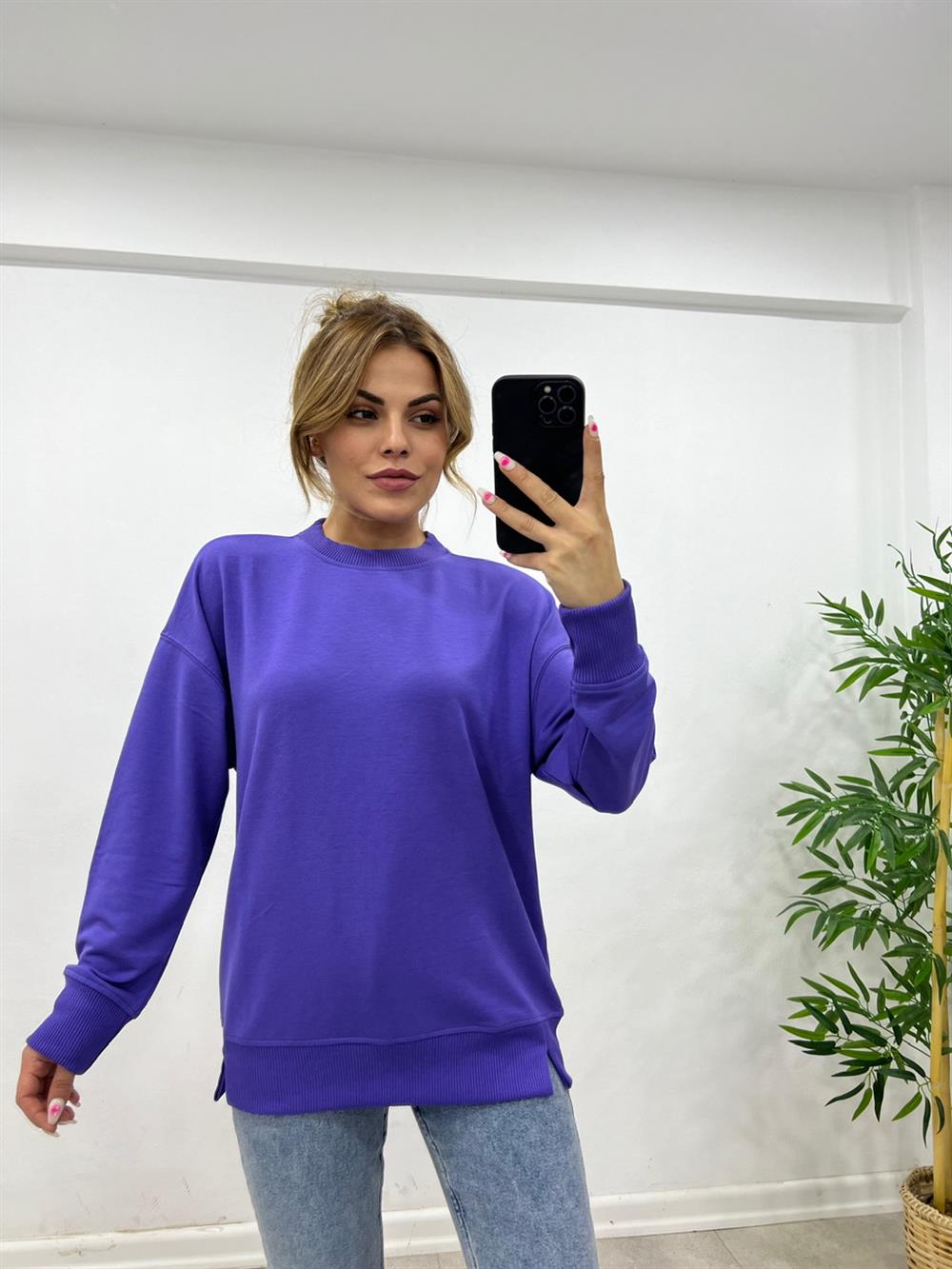 1.Sinif Kali̇te Basi̇c Sweat Mor