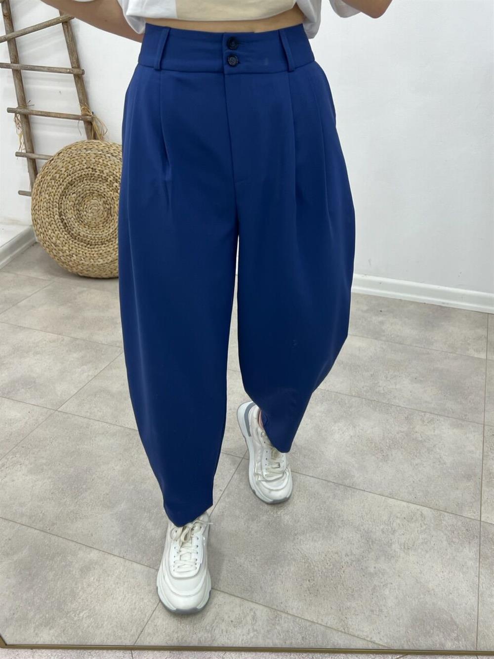 Laci̇vert Havuç Pantolon