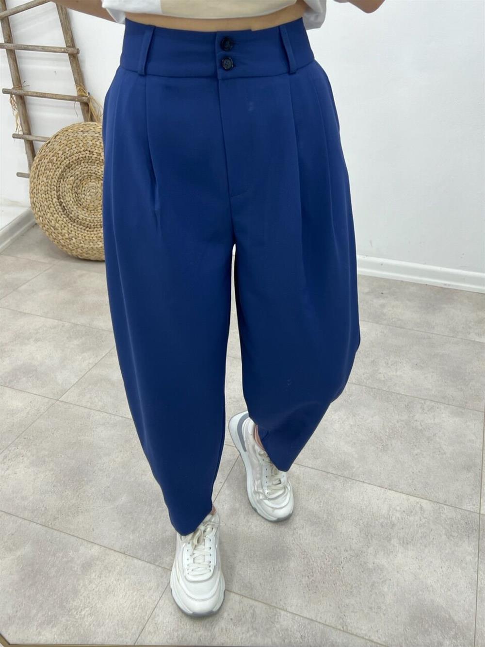 Laci̇vert Havuç Pantolon