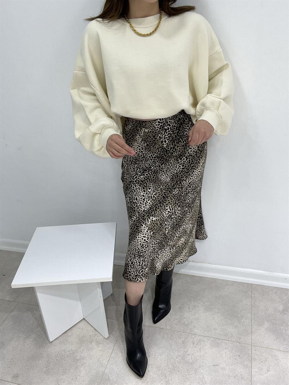 Leopar Saten Etek