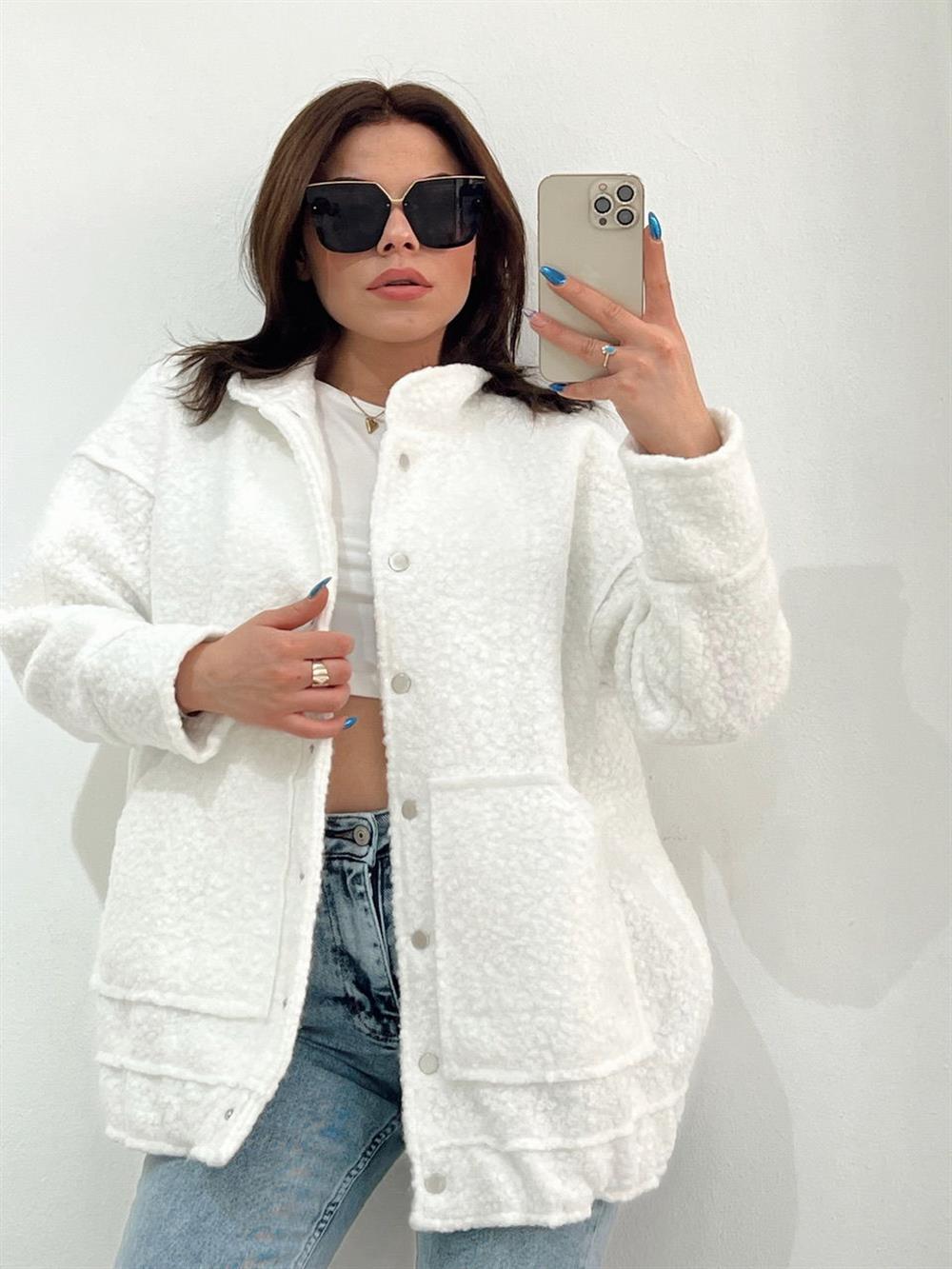 Mevsi̇mli̇k Buklet Ceket