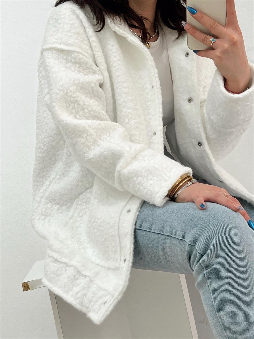 Mevsi̇mli̇k Buklet Ceket