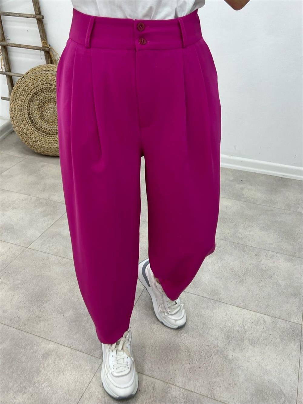 Pembe Havuç Pantolon